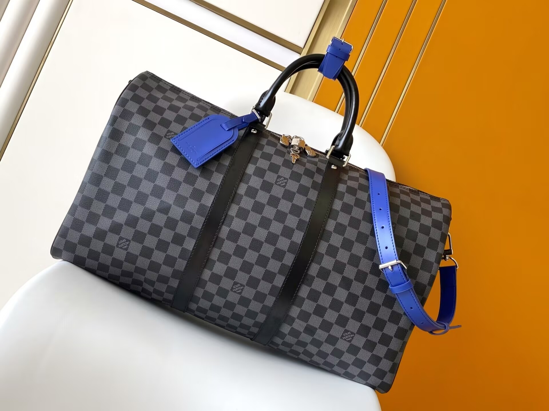 LV Keepall Bandoulière 50 N00096 50x29x23cm