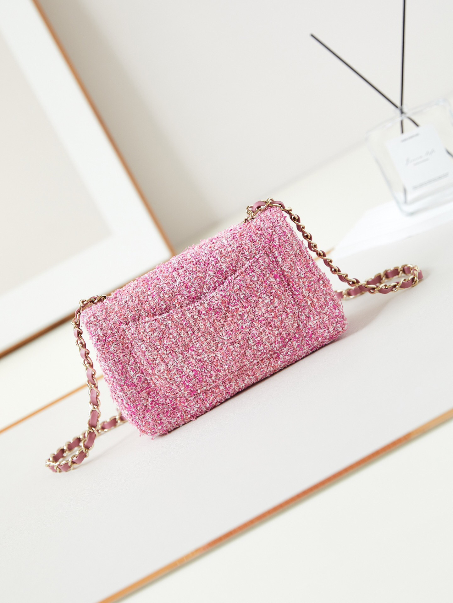 Ch*el mini classic 11.12 handbag 12×20×6cm