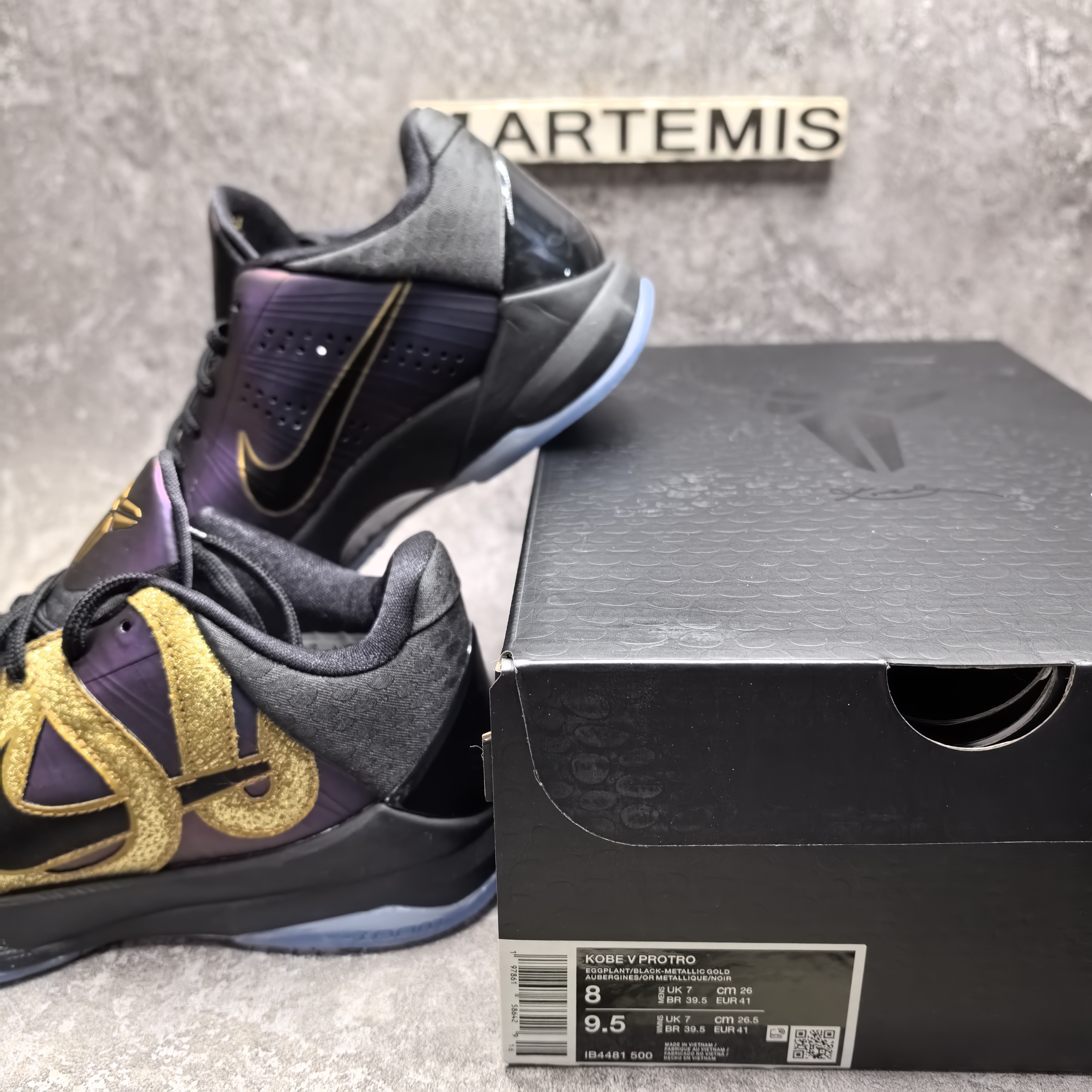 UA Nike Kobe 5 Protro Year of the Mamba Eggplant