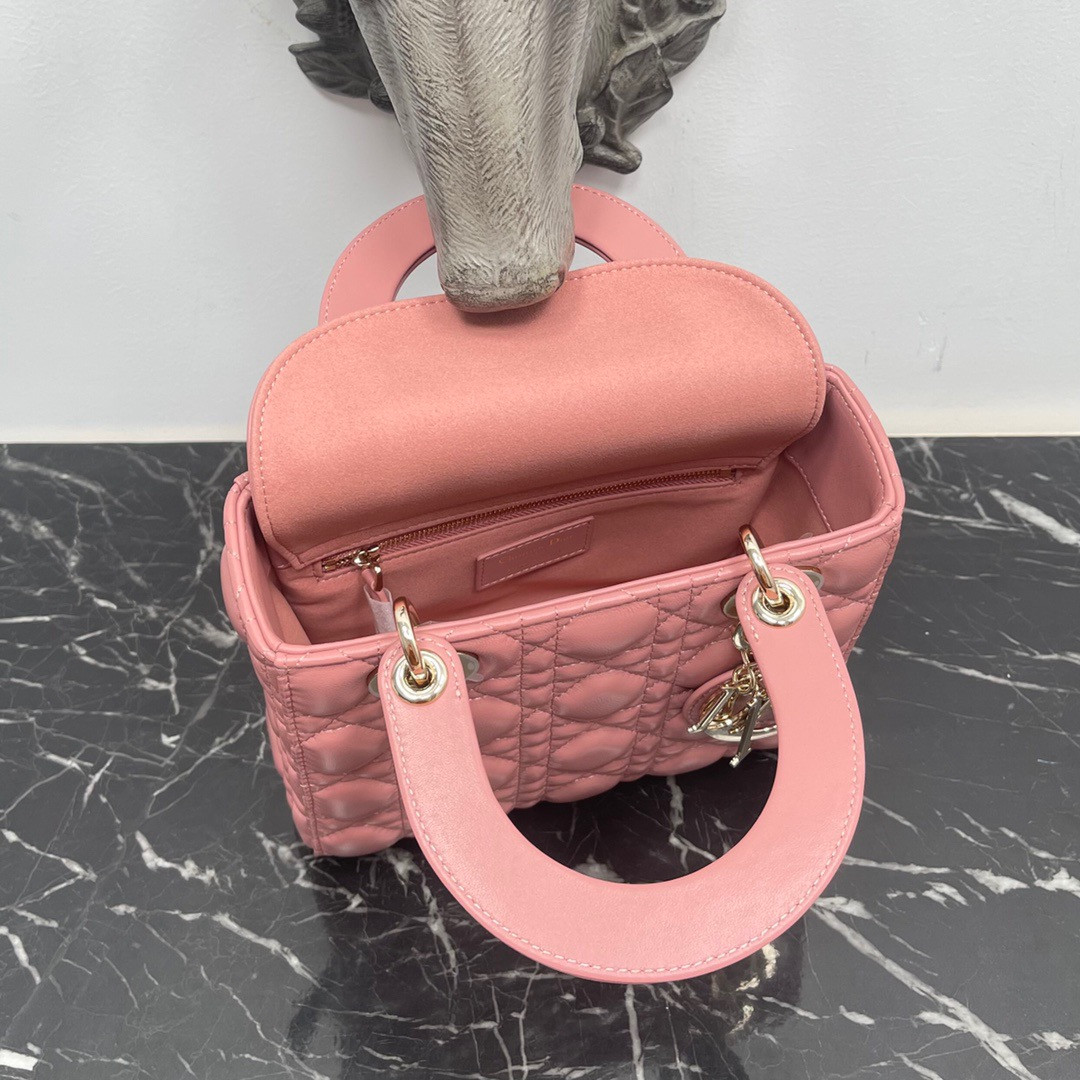 small lady D*or my abcD*or bag 8 x 6.5 x 3 inches