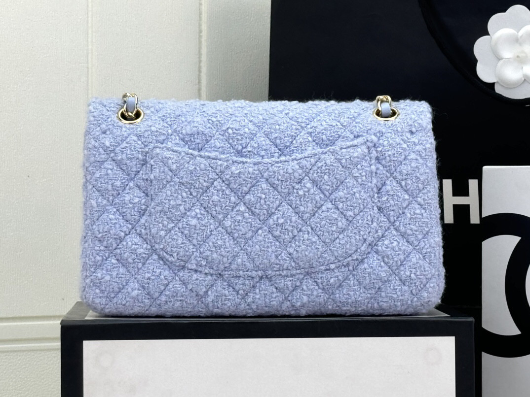 Ch*el mini classic 11.12 handbag 25 15.5 × 25.5 × 6.5 cm