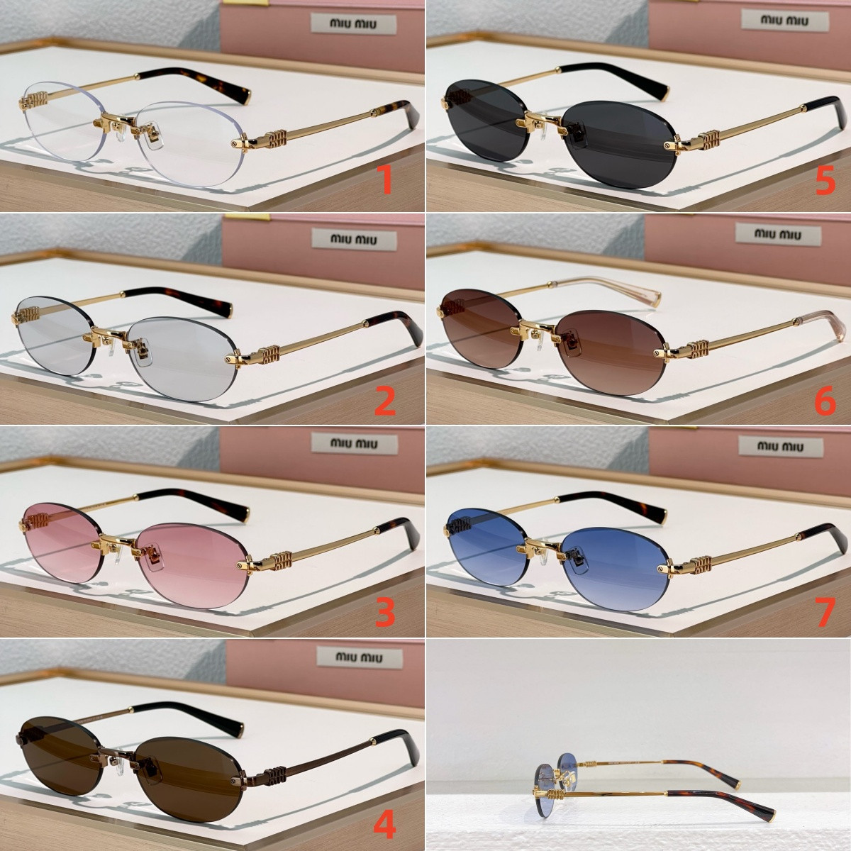 Miu Miu Glasses SMUA54 53-20-140
