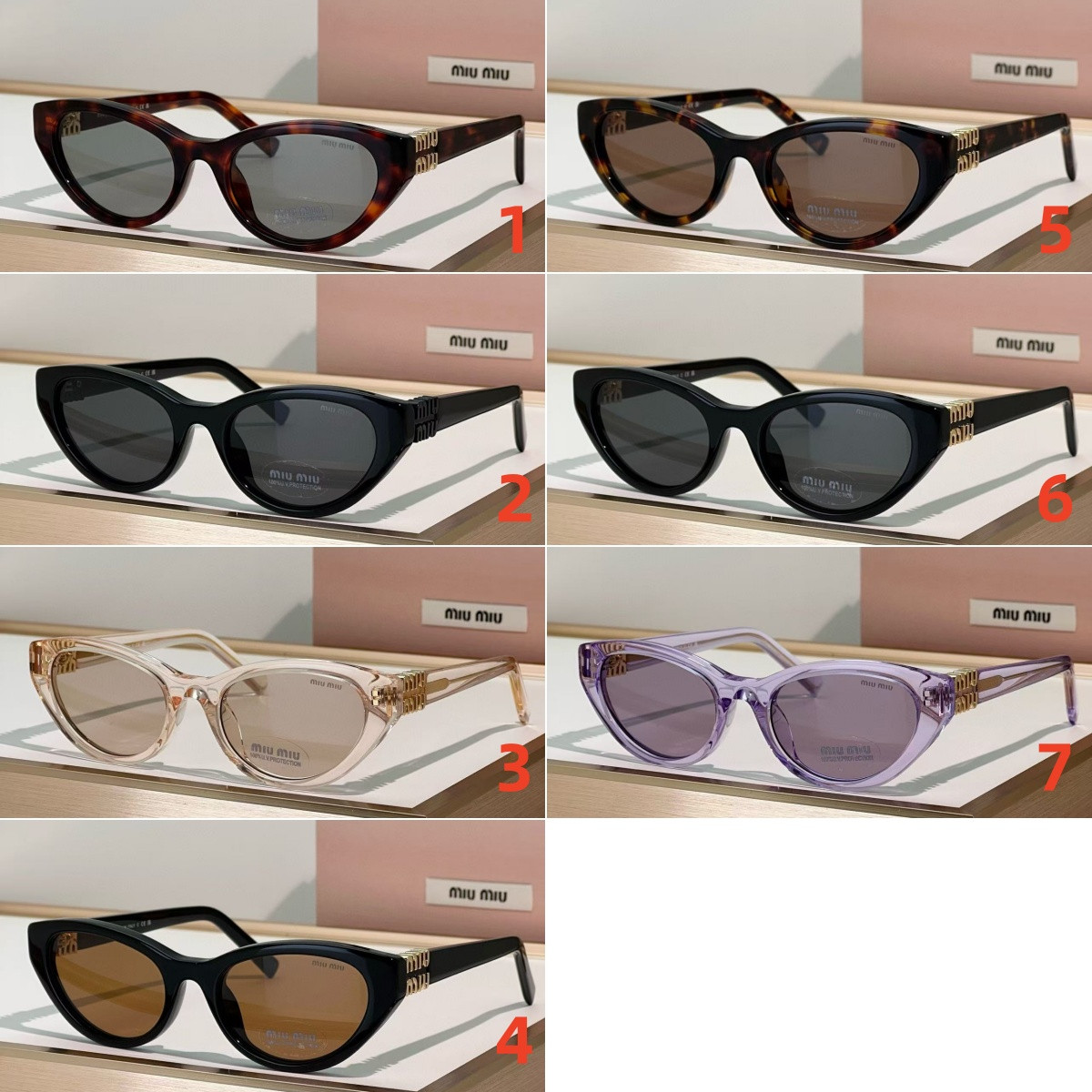 Miu Miu Glasses SMUA04 54-20-140