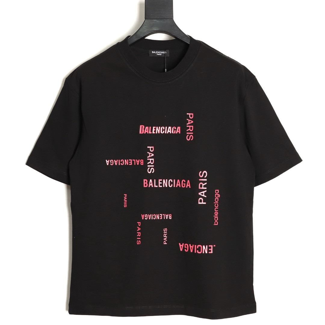 Ba*len*cia*ga 24ss short-sleeved t-shirt