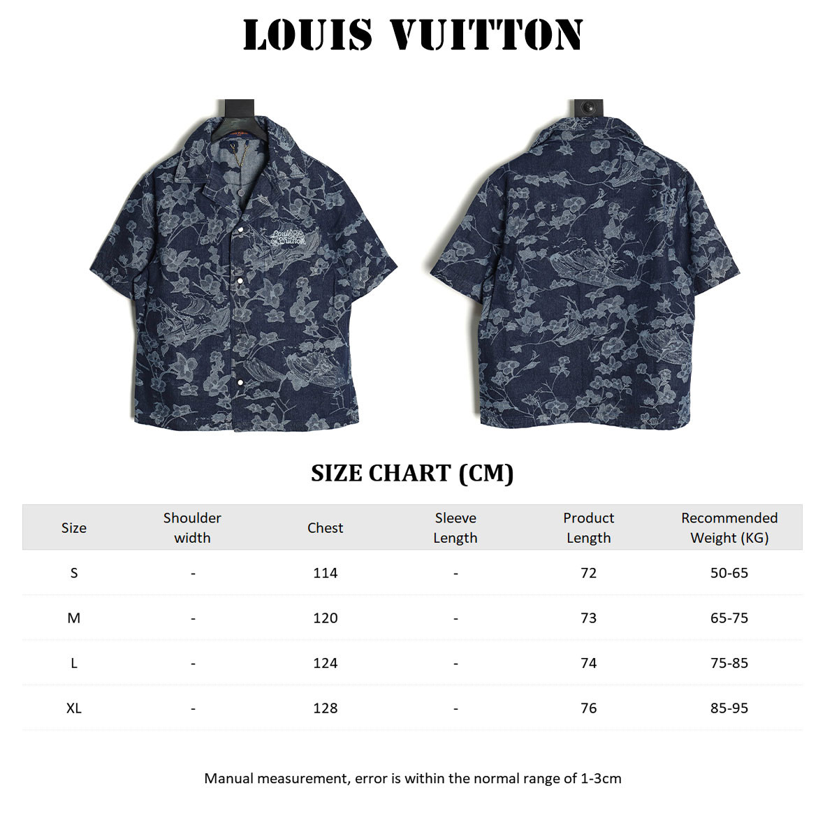 l0*is V*t0n lv 25ss short-sleeved shirts