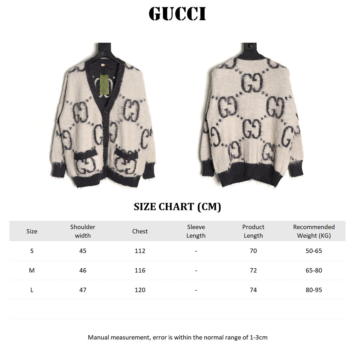 G*u*i 24ss cardigan sweaters