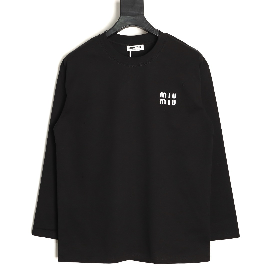 Miu Miu Long-sleeved T-shirt