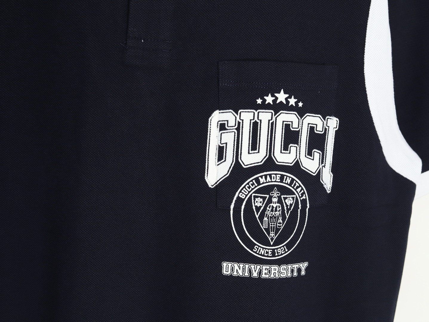 G*u*i short-sleeved polo shirt