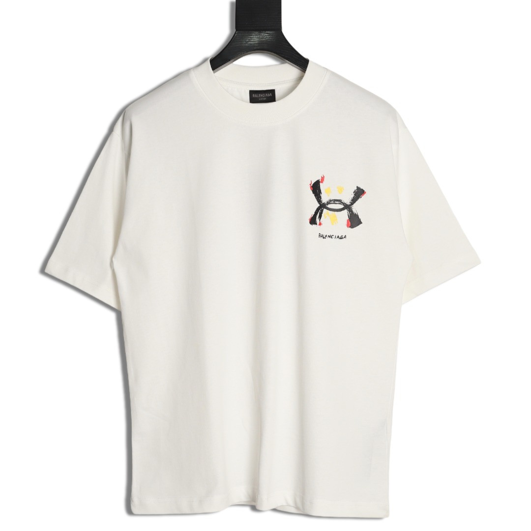 Ba*len*cia*ga 25ss short-sleeved t-shirt