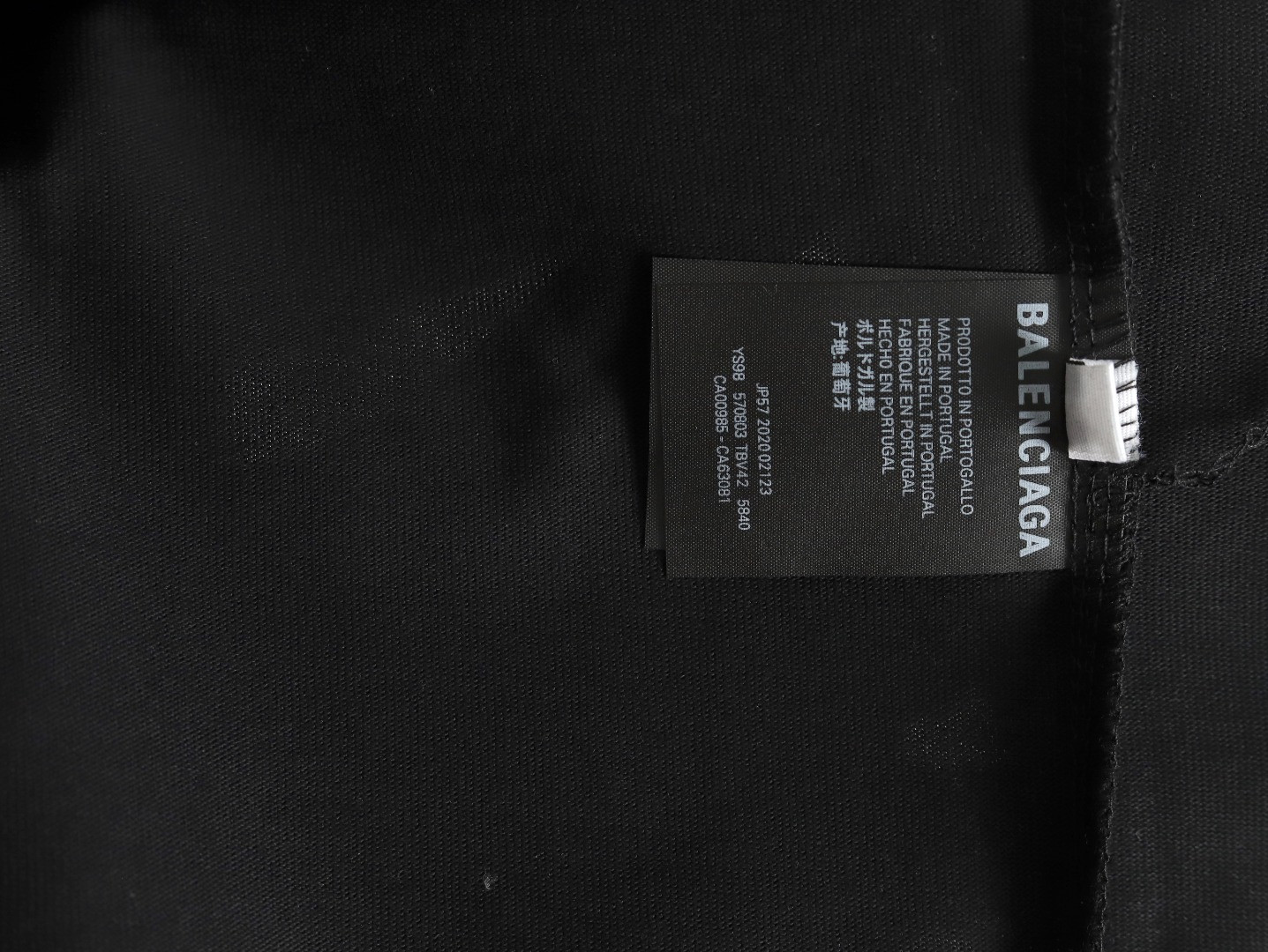 Ba*len*cia*ga short-sleeved t-shirt