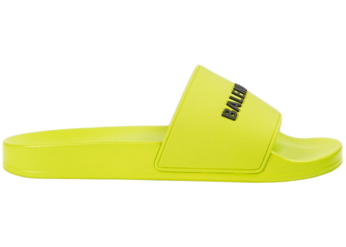 Balenciga Pool Slide Lime