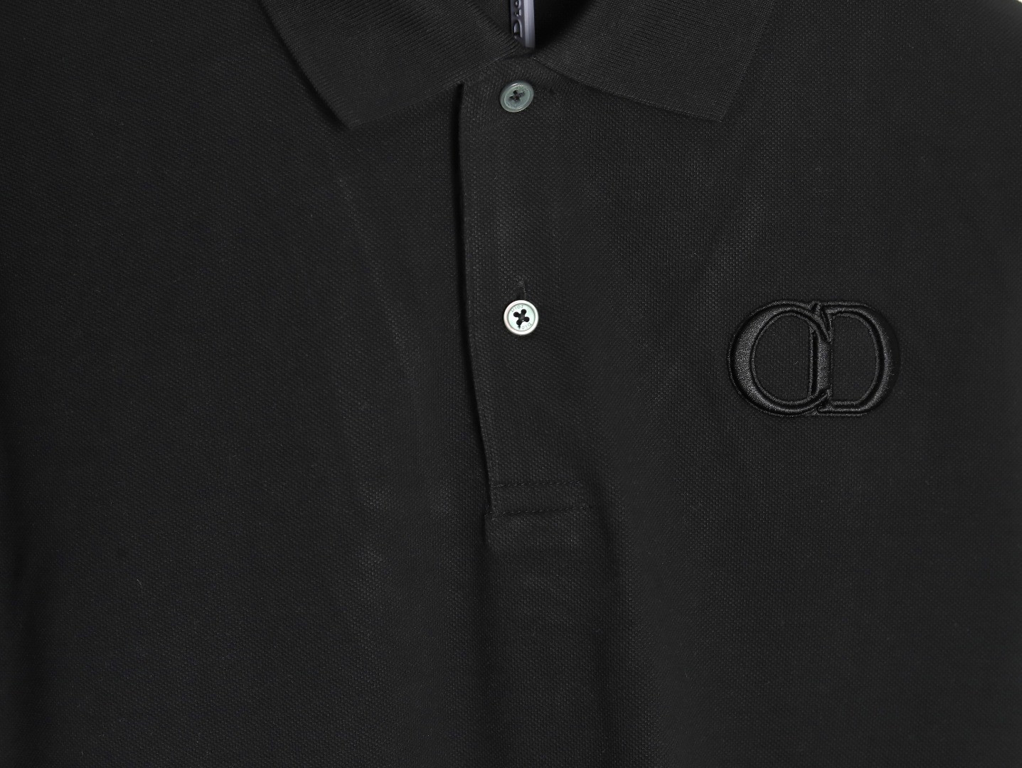 D*or 22ss short-sleeved polo shirt