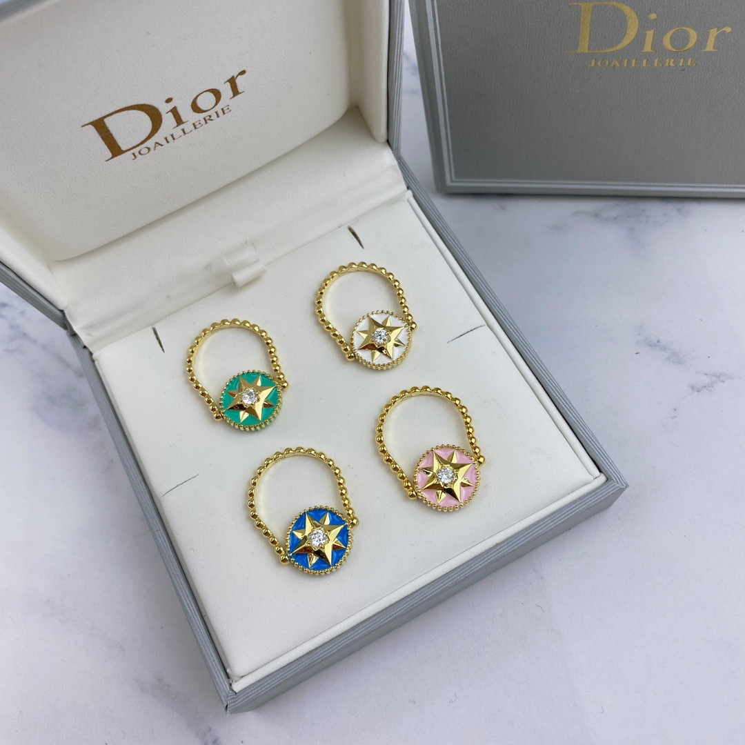D*or eight-pointed star ring(no refund or exchange)