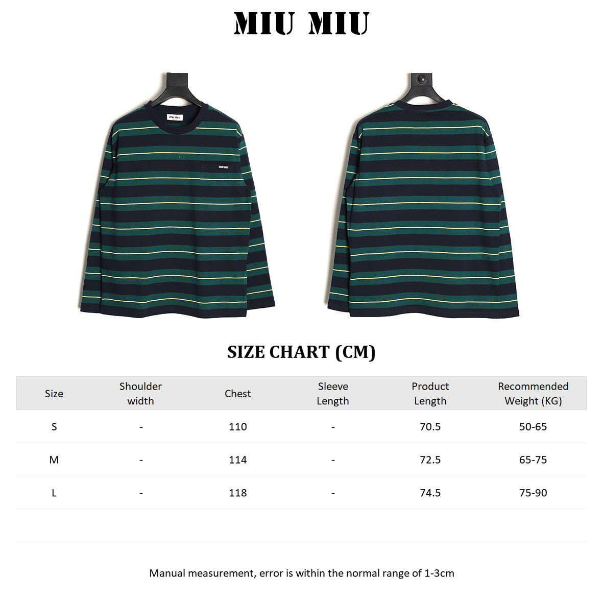 Miu Miu Long-sleeved T-shirt