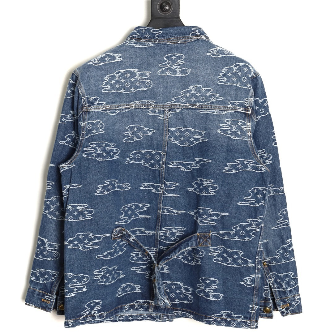 l0*is V*t0n 25fw denim jacket suit