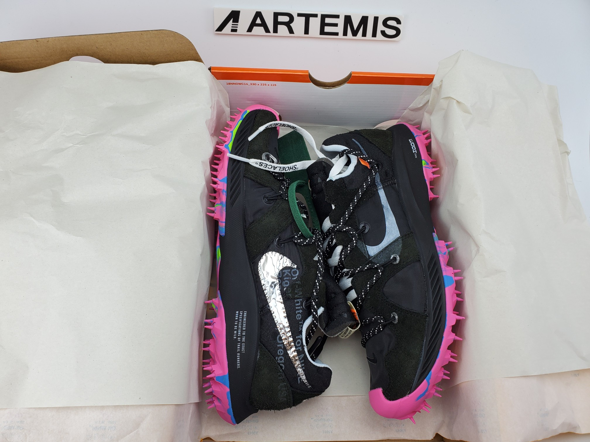 Nike Zoom Terra Kiger 5 Off-White Black