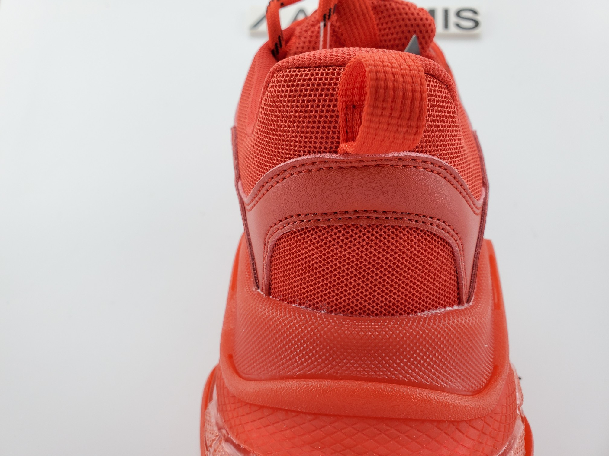 Balenciga Triple S Red Clear Sole