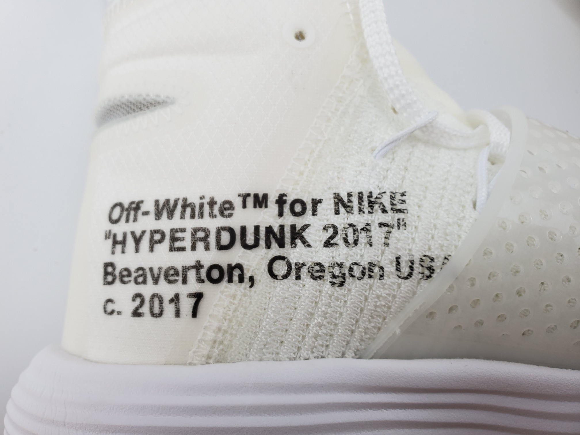 Nike React Hyperdunk 2017 Flyknit Off-White