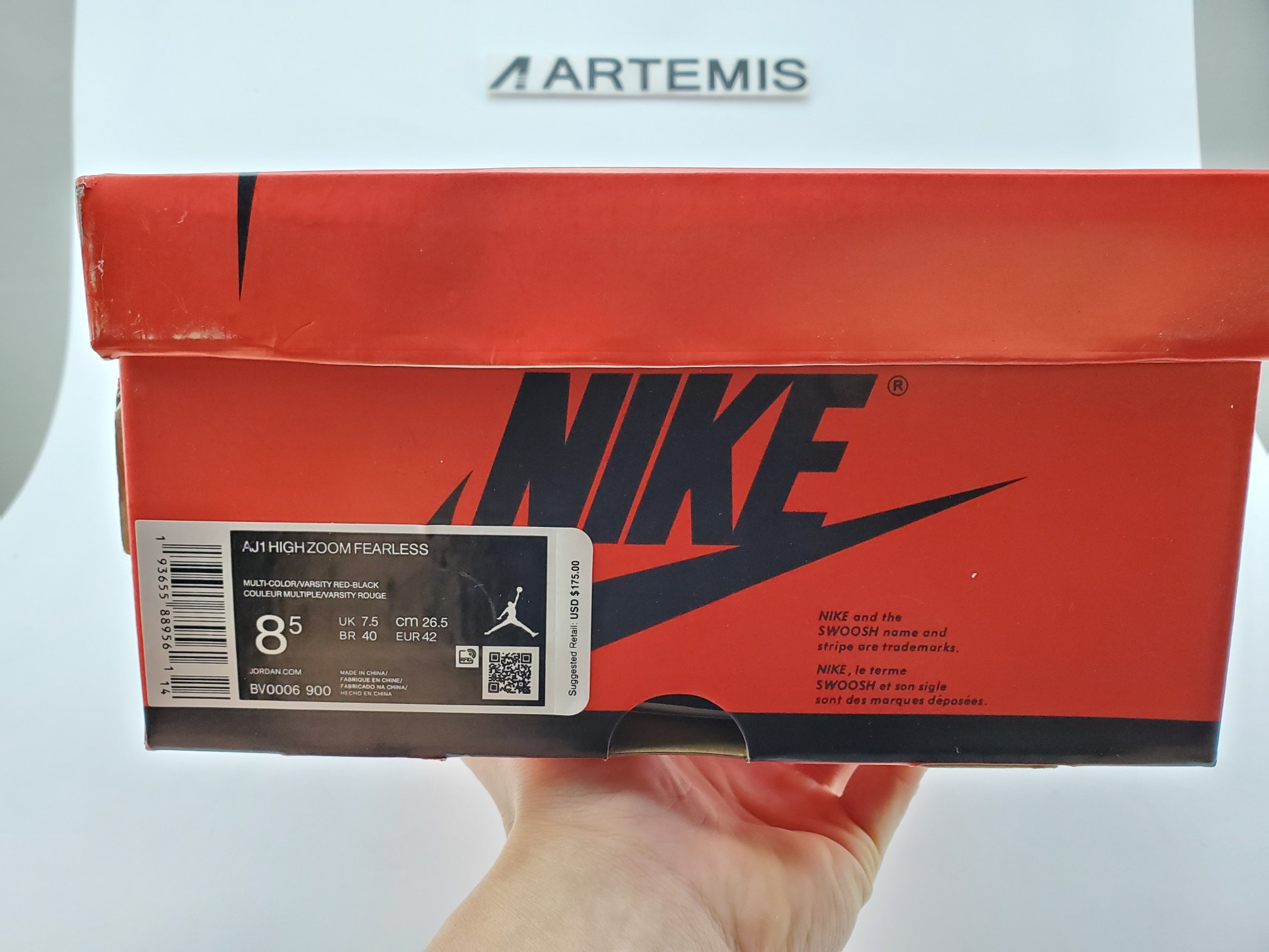 Air Jordan 1 Retro High Zoom Fearless