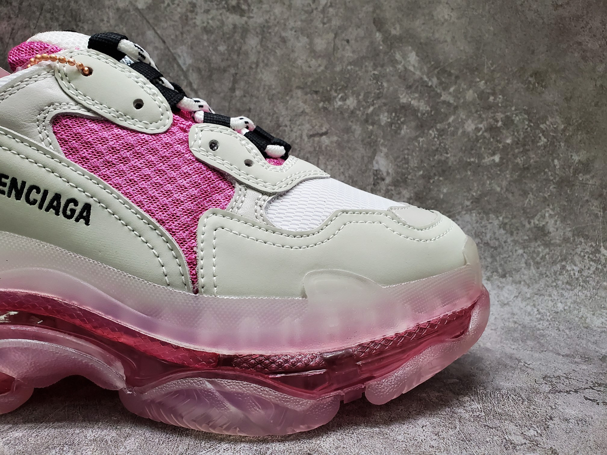 Balenciga Triple S White Pink