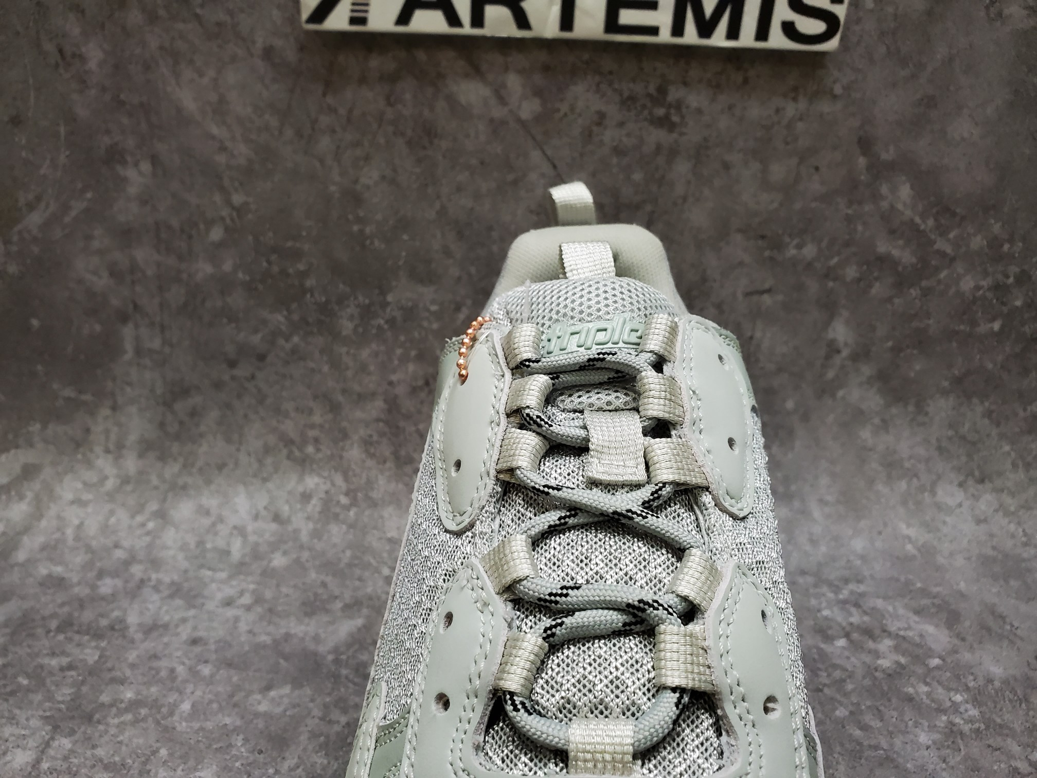 Balenciga Triple S Clear Sole Grey
