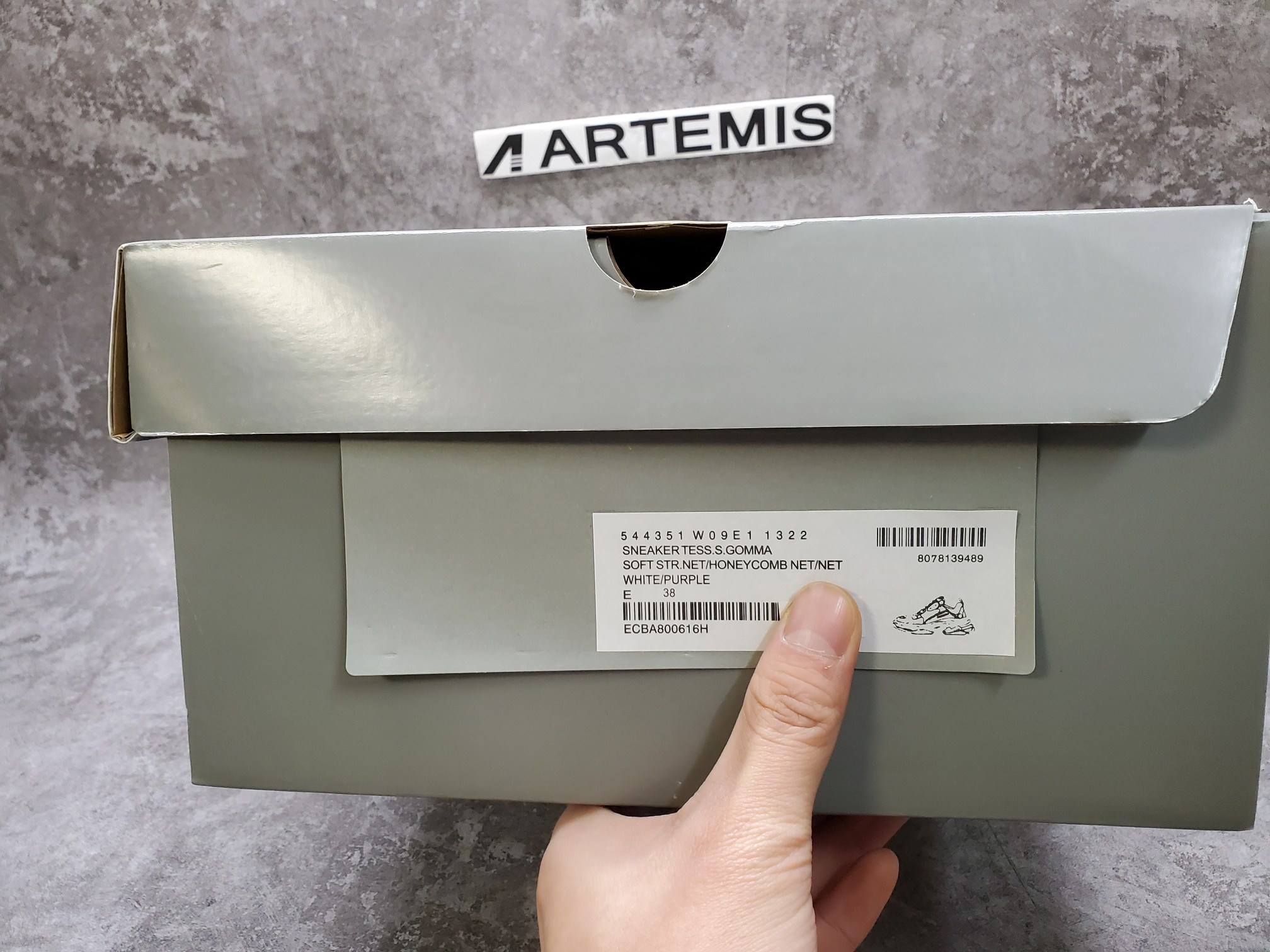 Balenciga Triple S White Purple