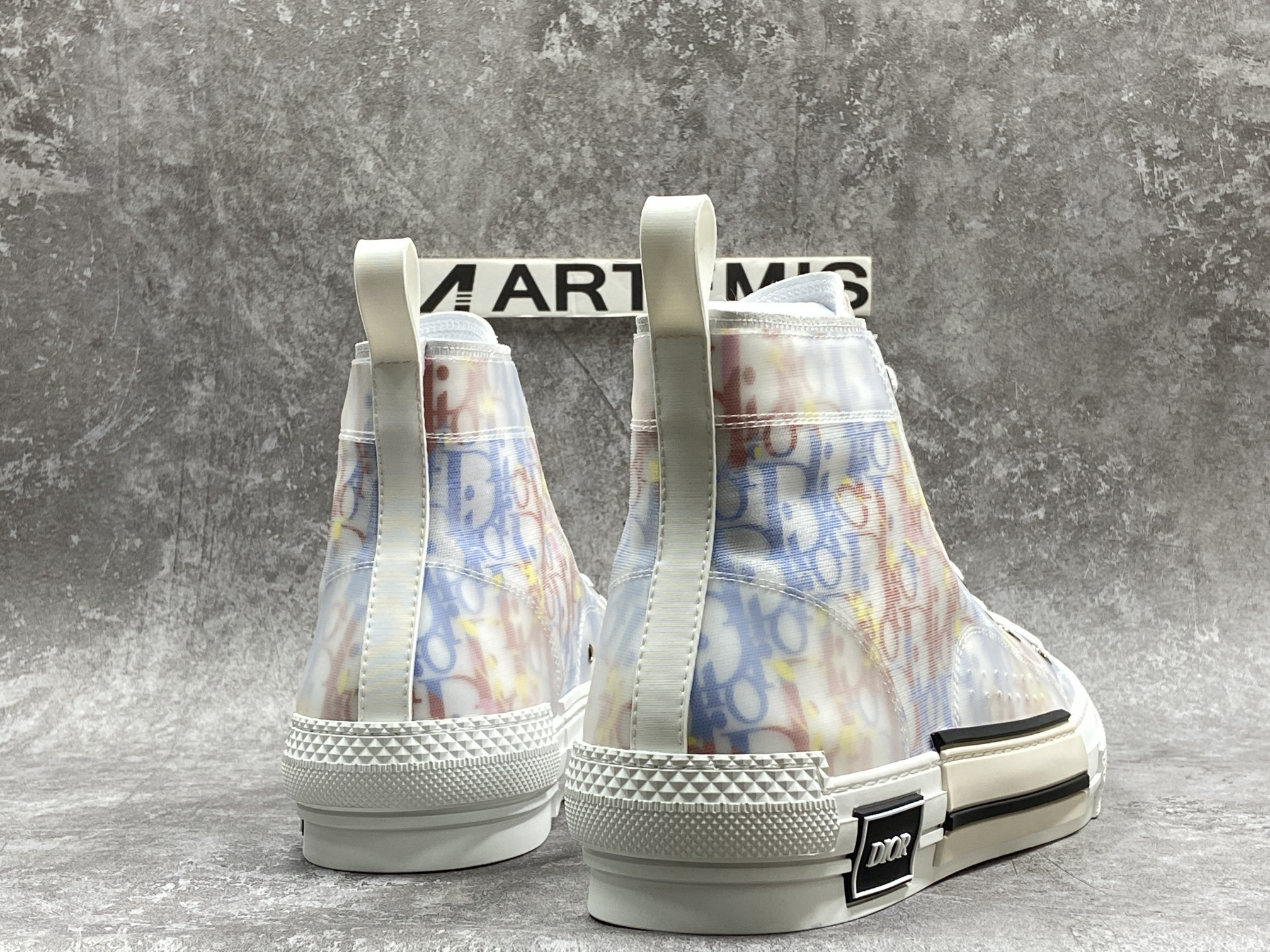 D*or b23 high top multicolor oblique