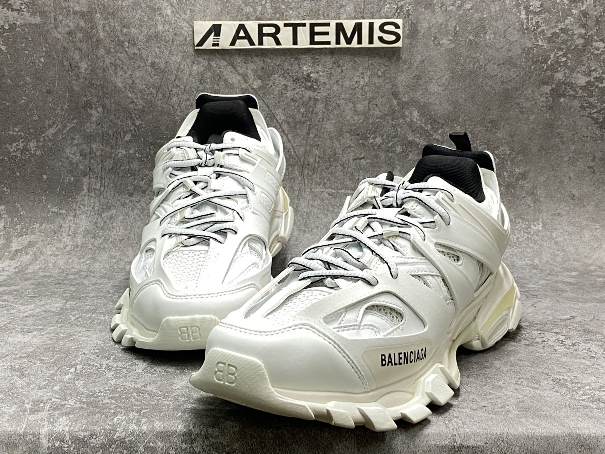 Balenciga Track White Black