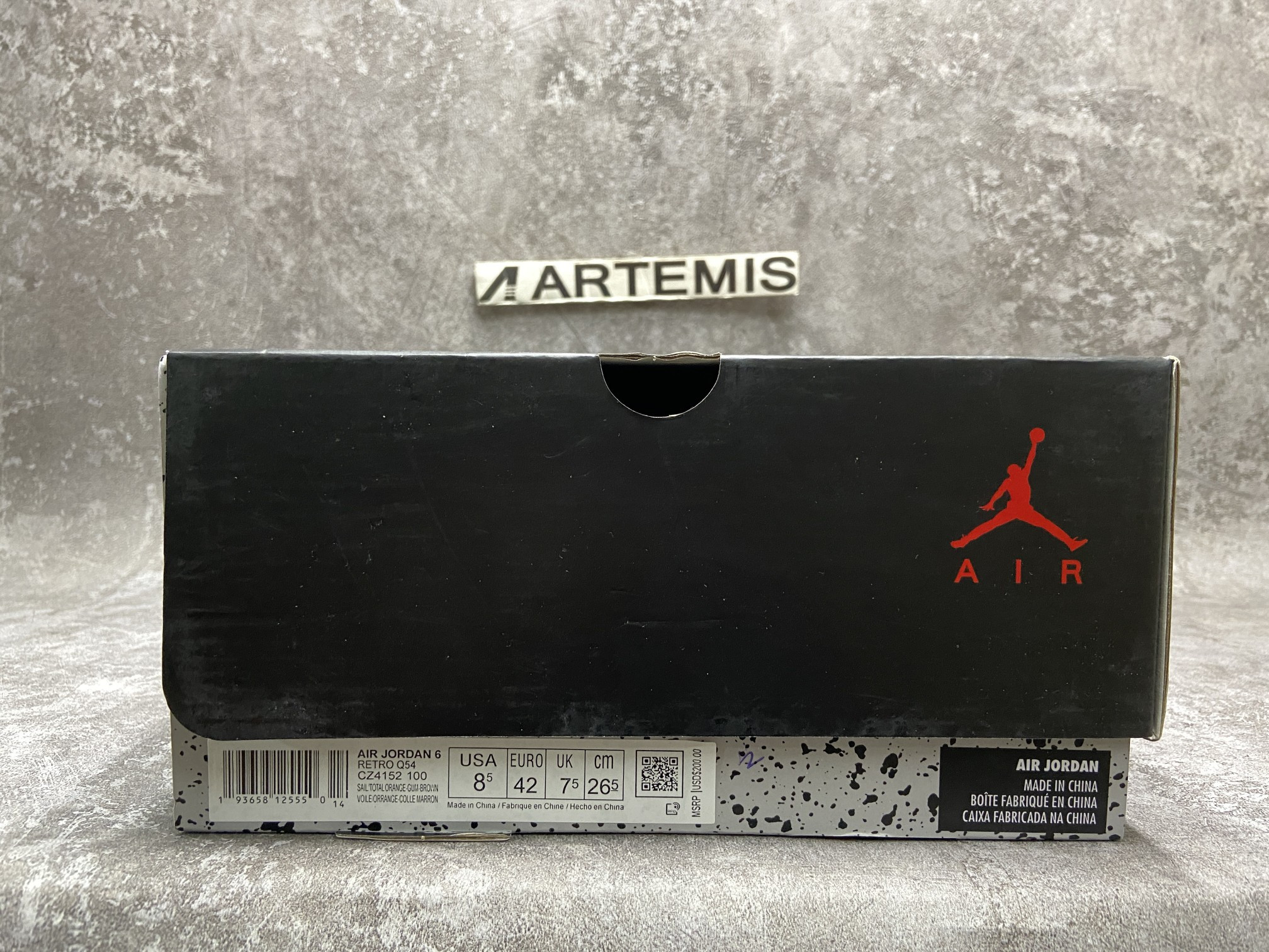 Air Jordan 6 Retro Quai54 Sail Brown