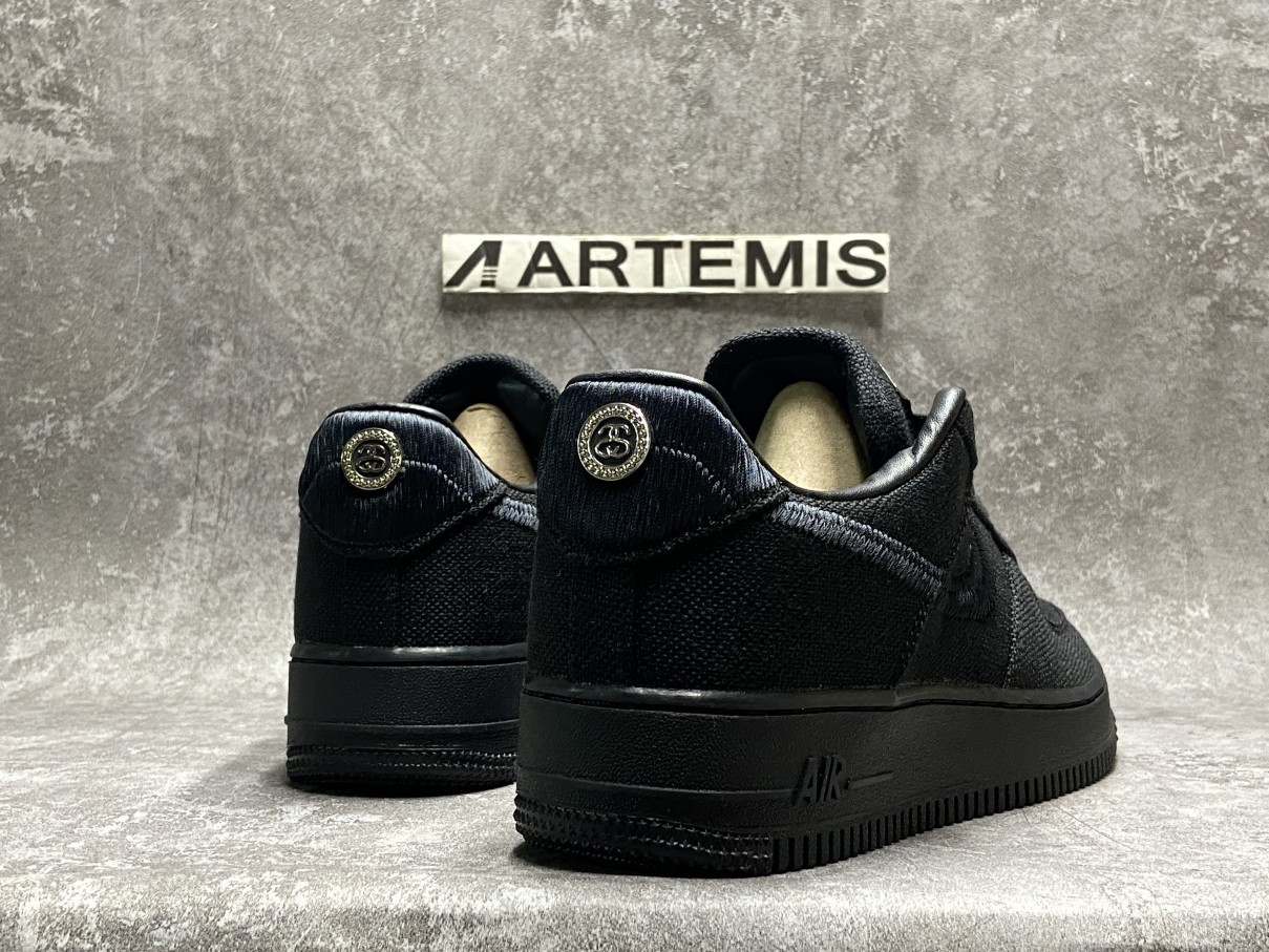 Nike Air Force 1 Low Stussy Black