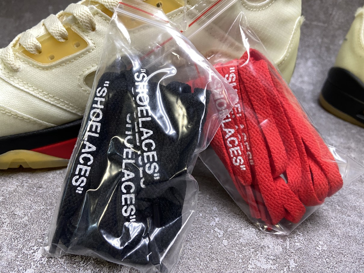 Air Jordan 5 Retro OFF-WHITE Sail