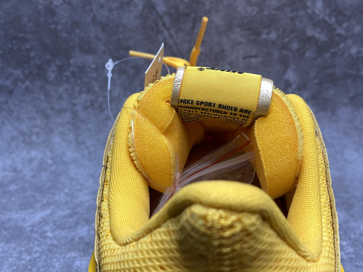Nike Air Rubber Dunk Off-White University Gold