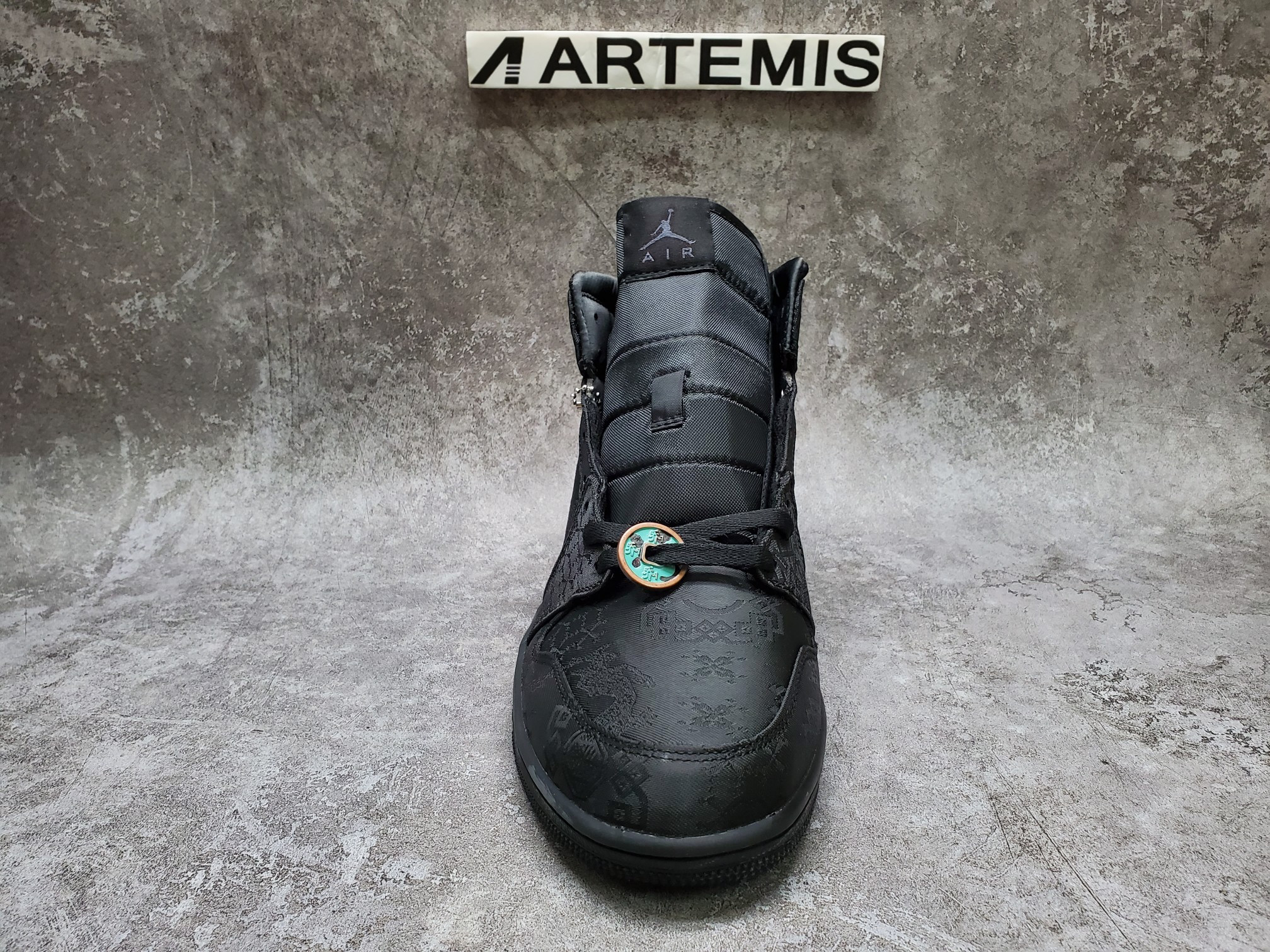 Air Jordan 1 Mid  Edison Chen Black Clot