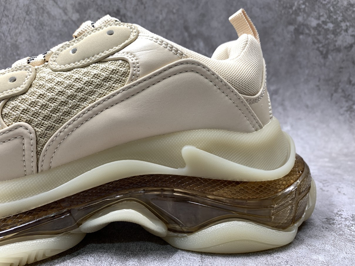 Balenciga Triple S Crystal Clear Sole