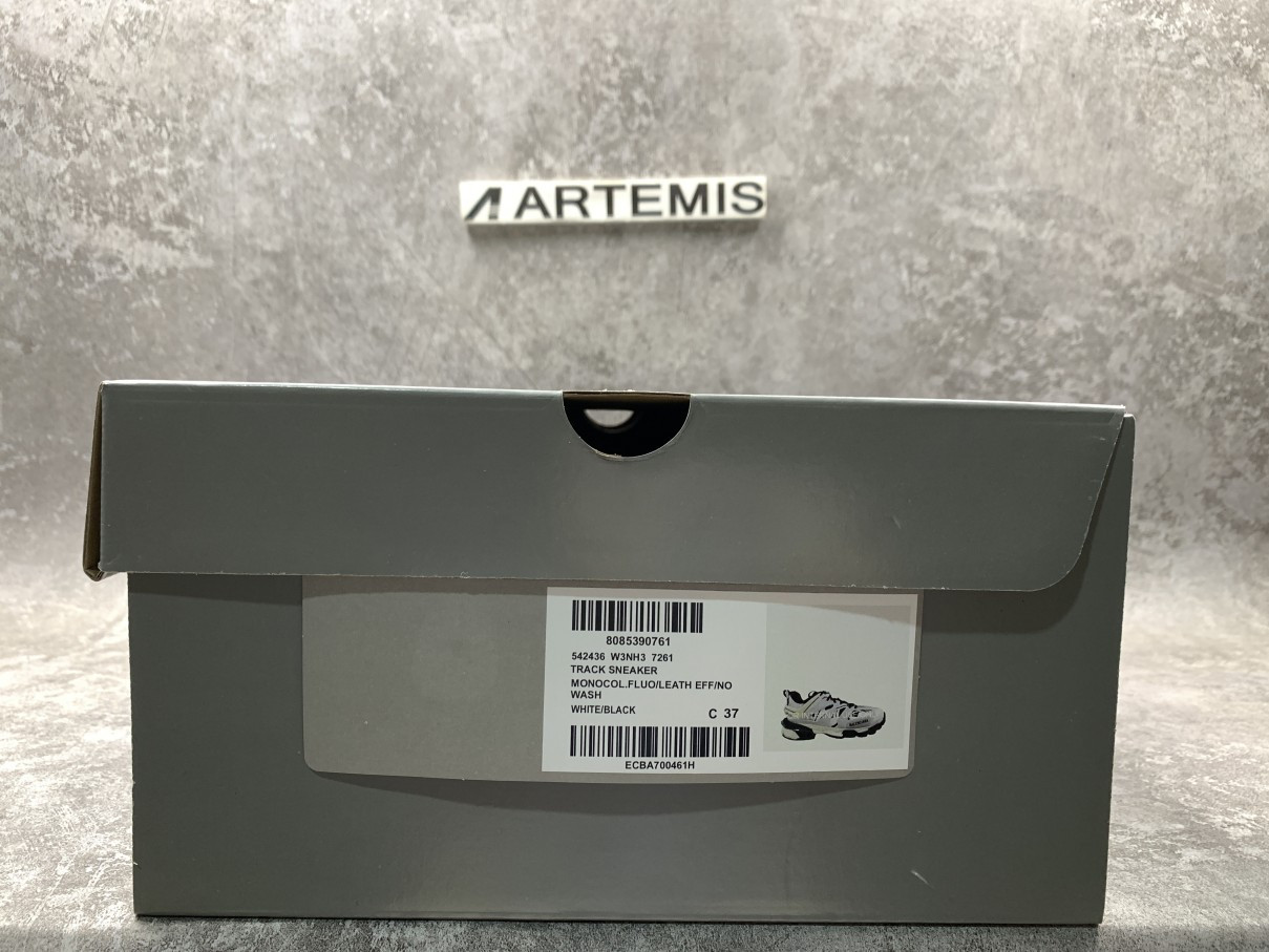 Balenciga Track Sneaker White Black