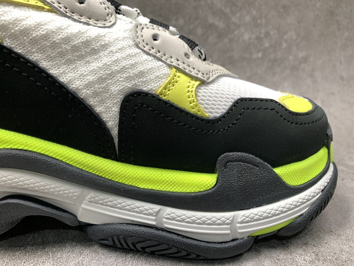 Balenciga Triple S Black Yellow