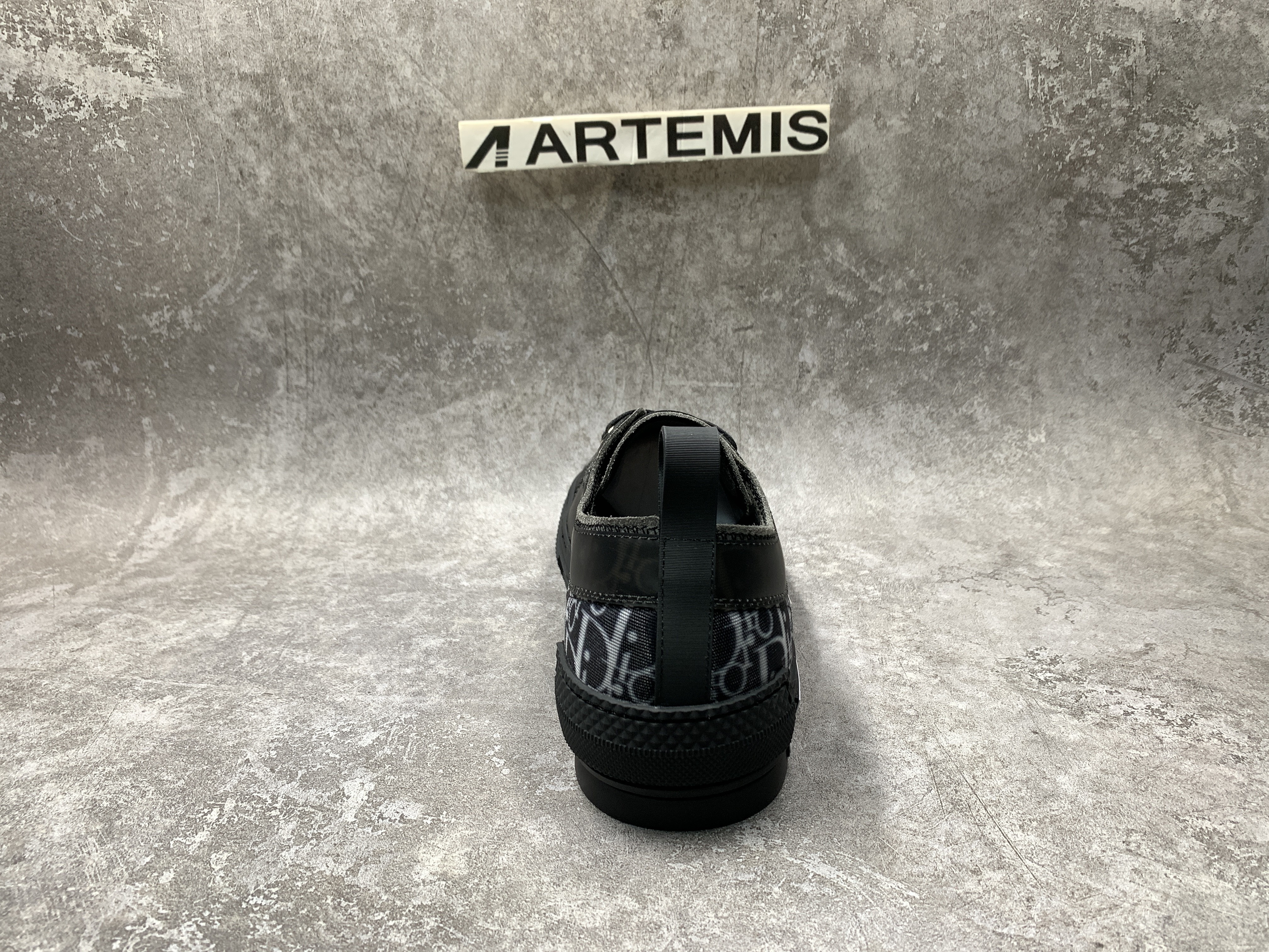 D*or b23 low top canvas oblique black