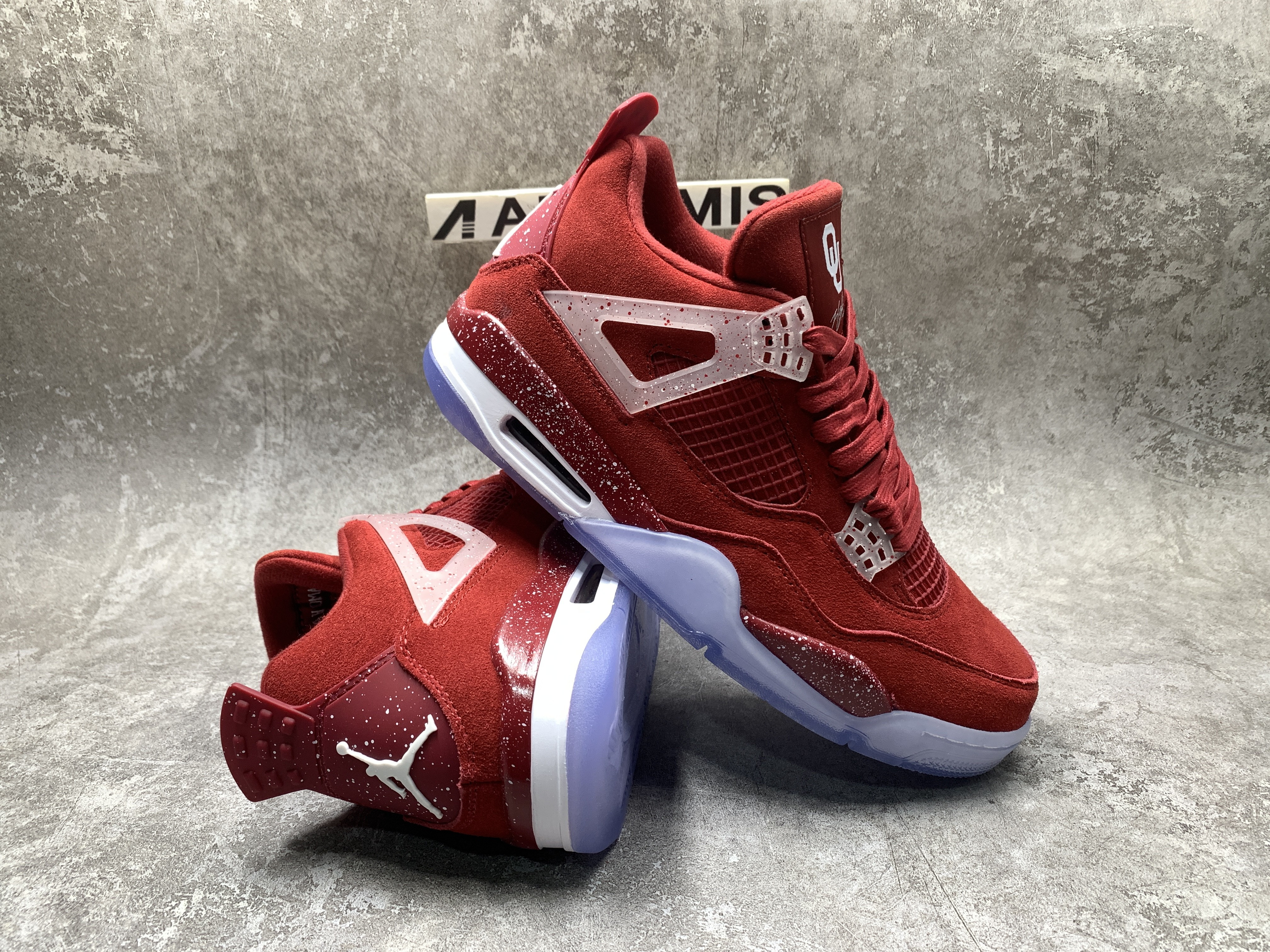 Air Jordan 4 Retro OKLAHOMA SOONERS PE