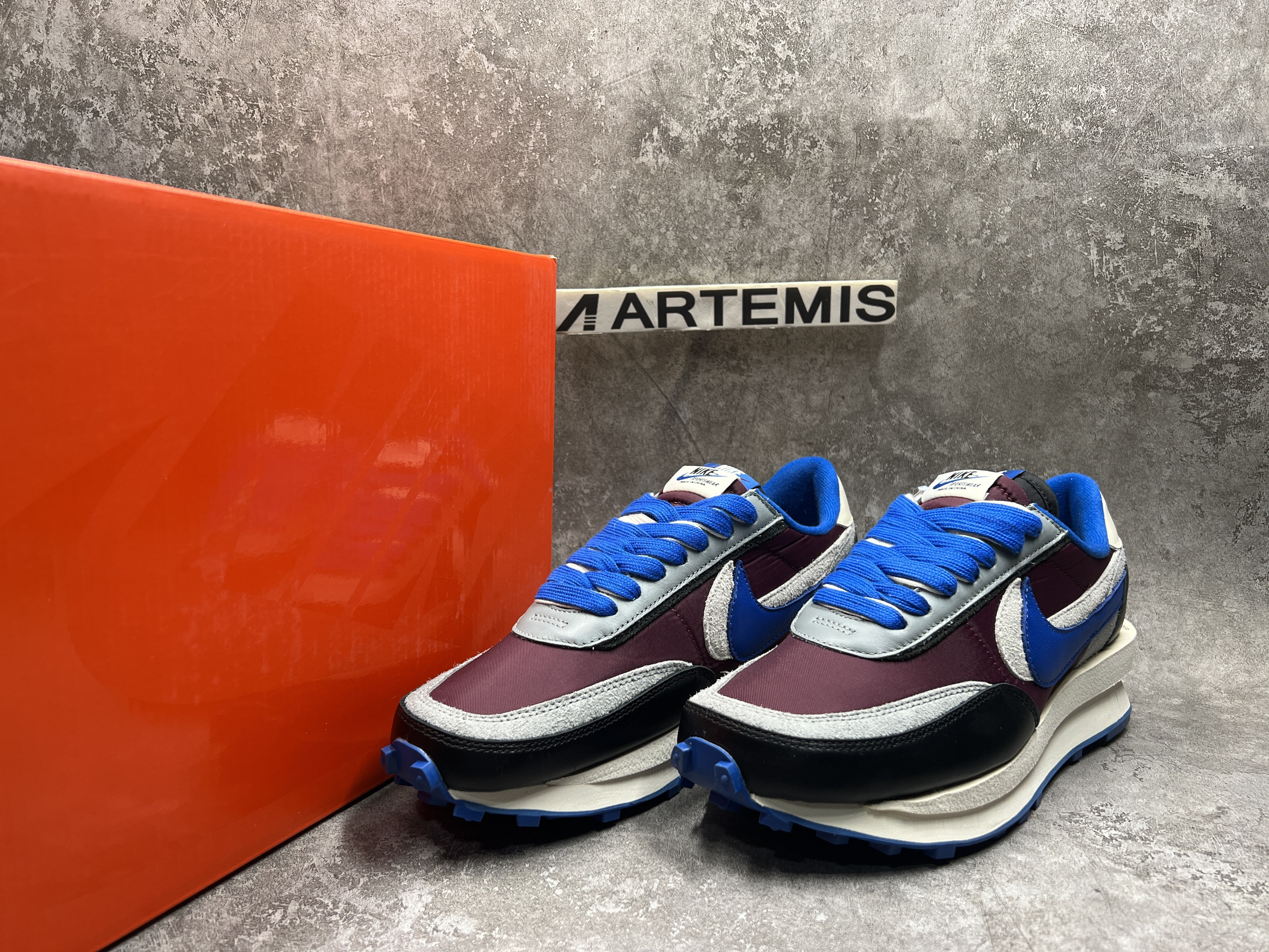 Nike LD Waffle Sacai Undercover Night Maroon Team Royal