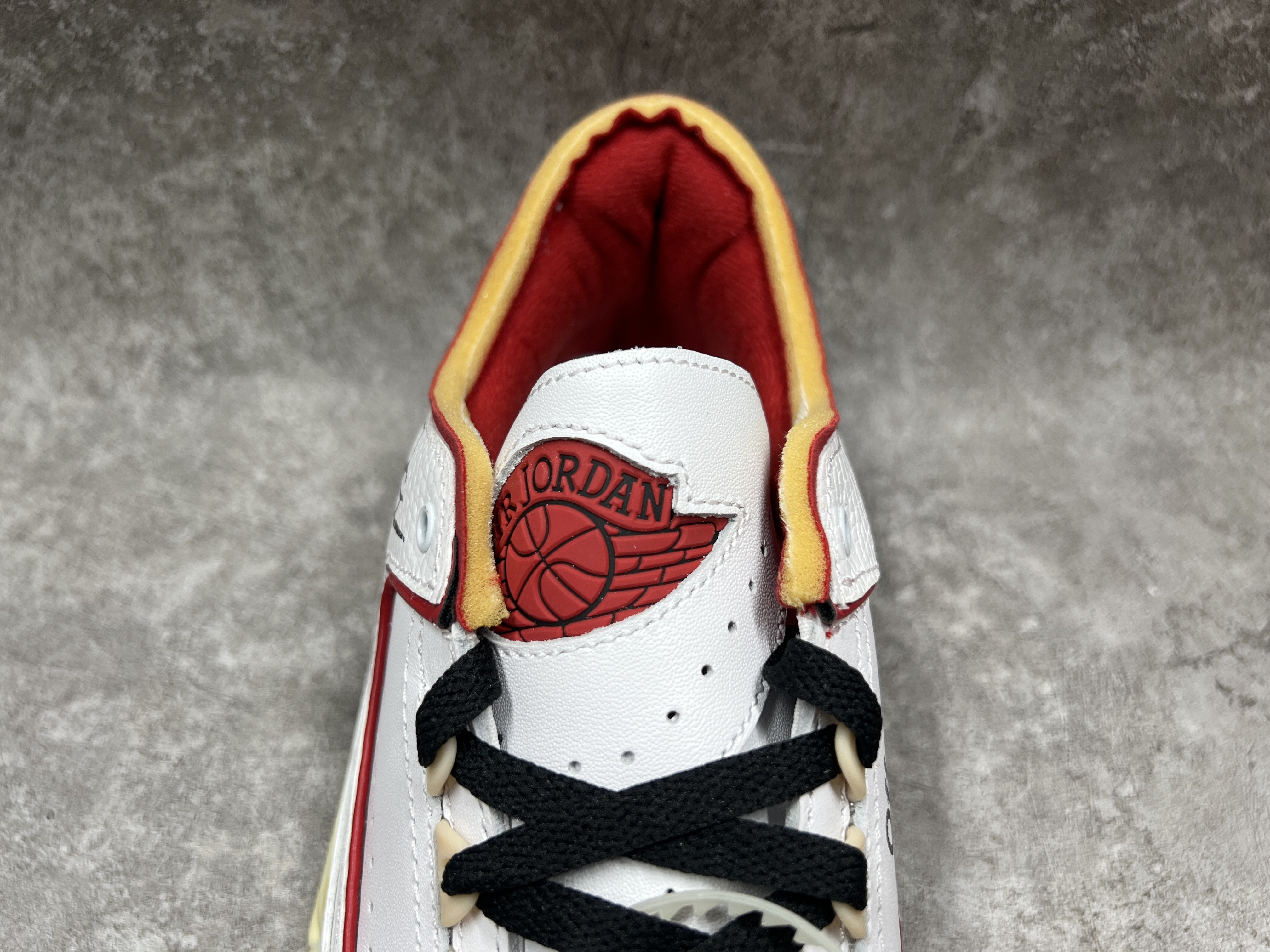 Air Jordan 2 Retro Low SP Off-White White Red