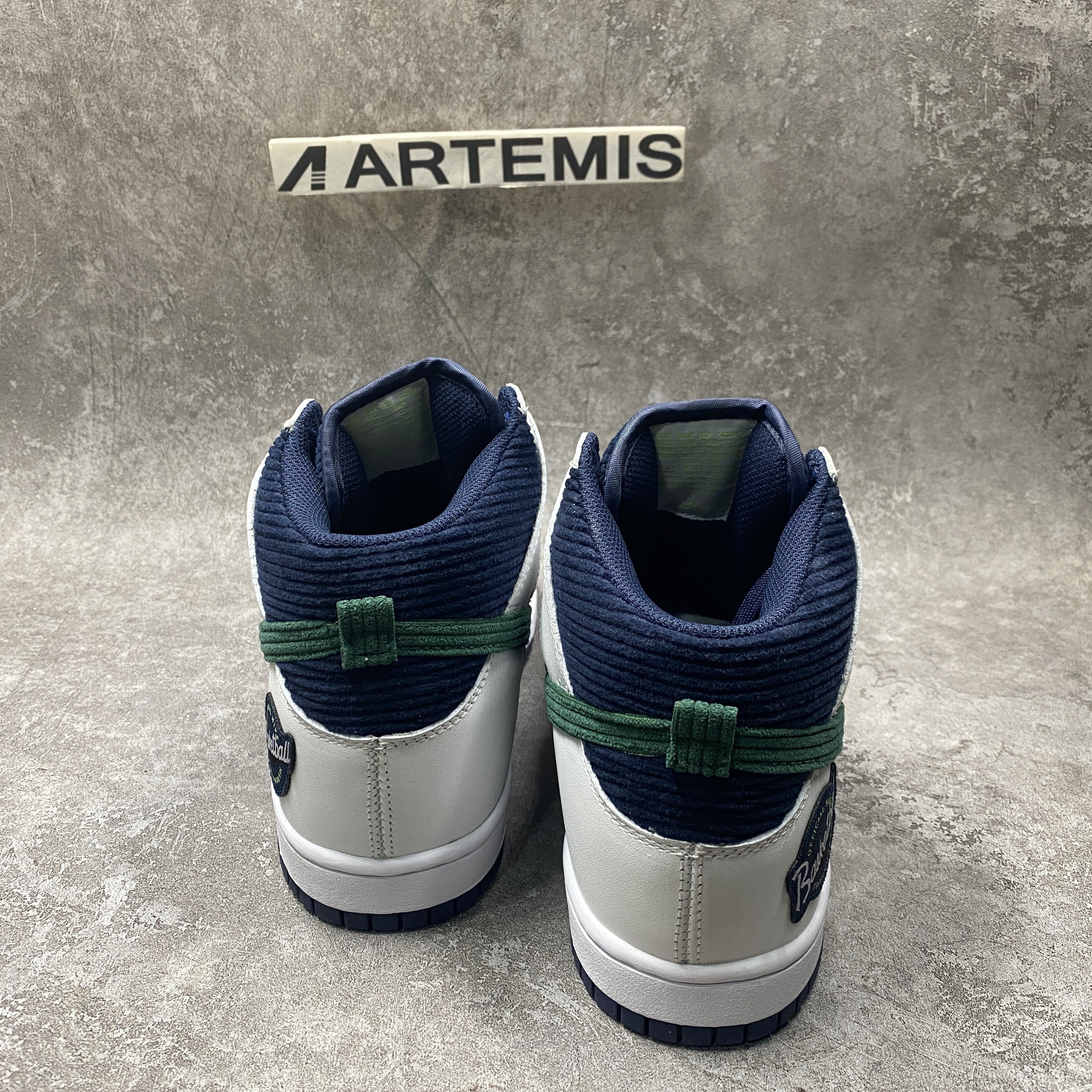 Nike Dunk High Sports Specialties White Navy