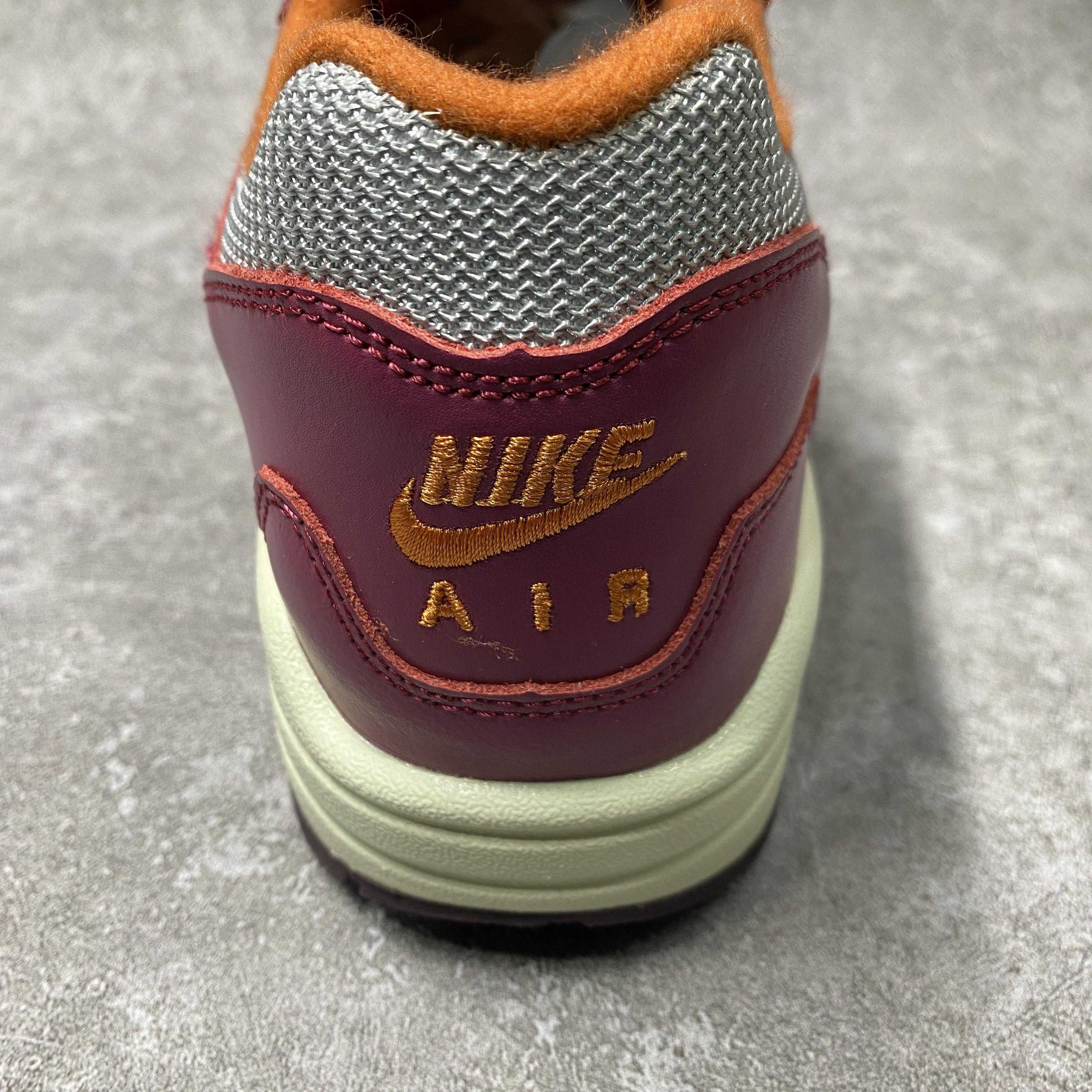 Nike Air Max 1 Patta Waves Rush Maroon