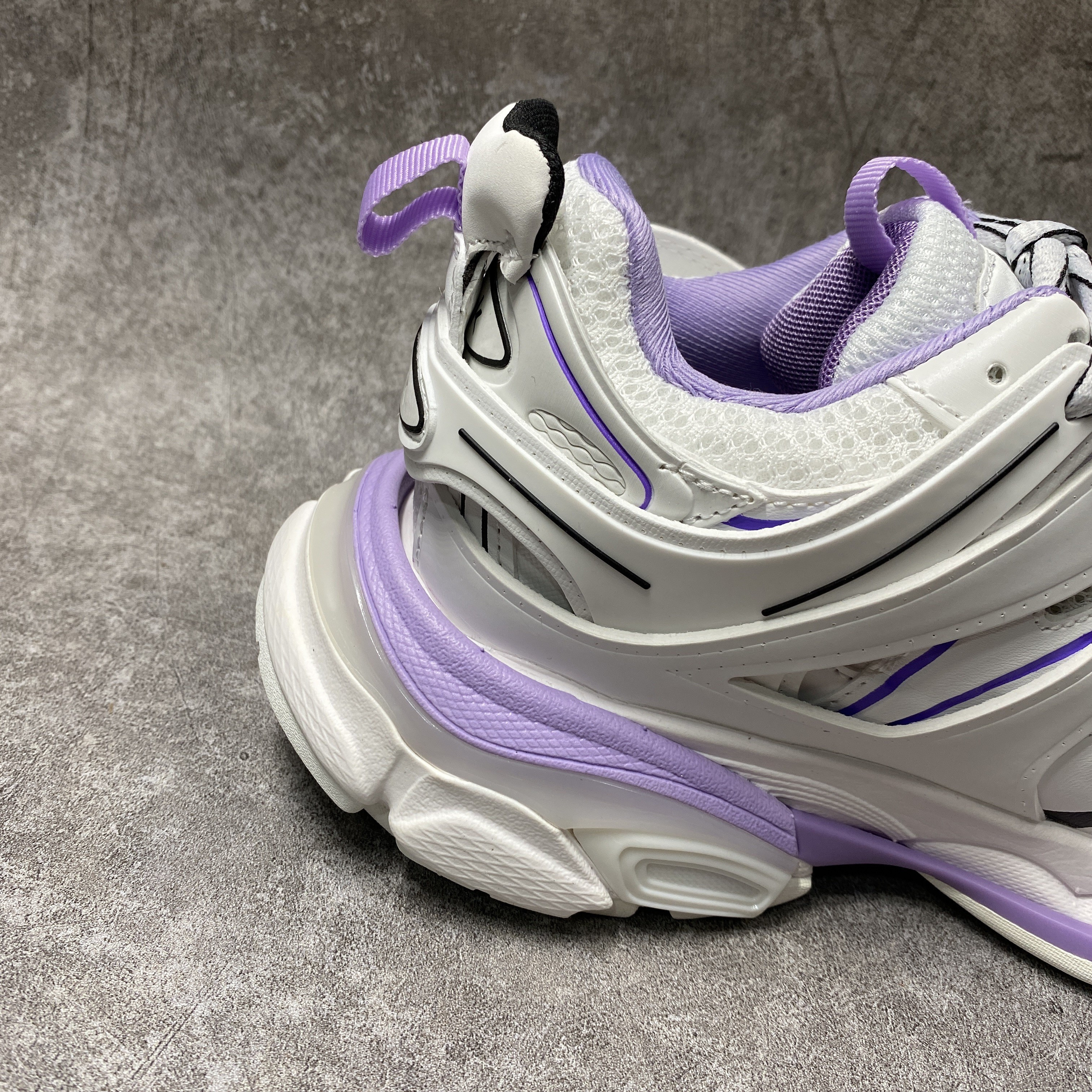 Balenciga Track Trainer Purple White