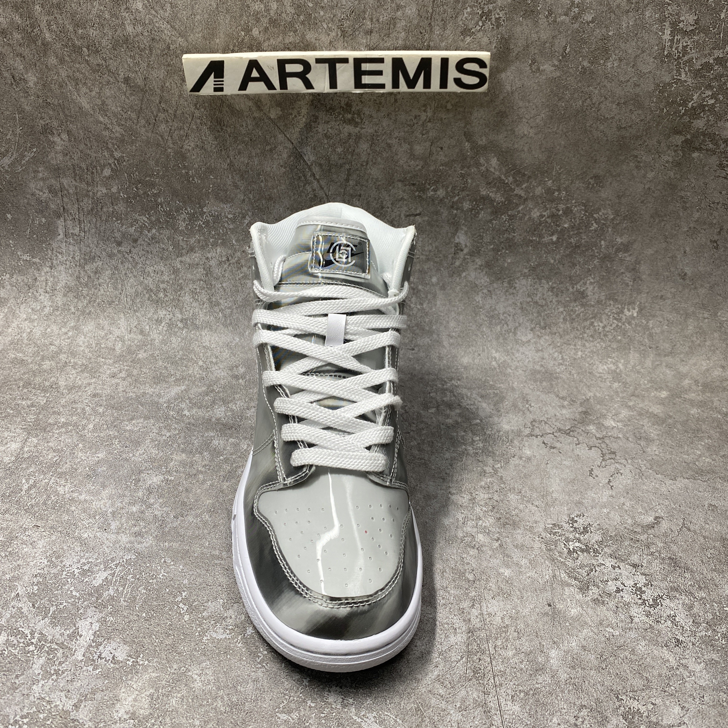 Nike Dunk High CLOT Metallic Silver
