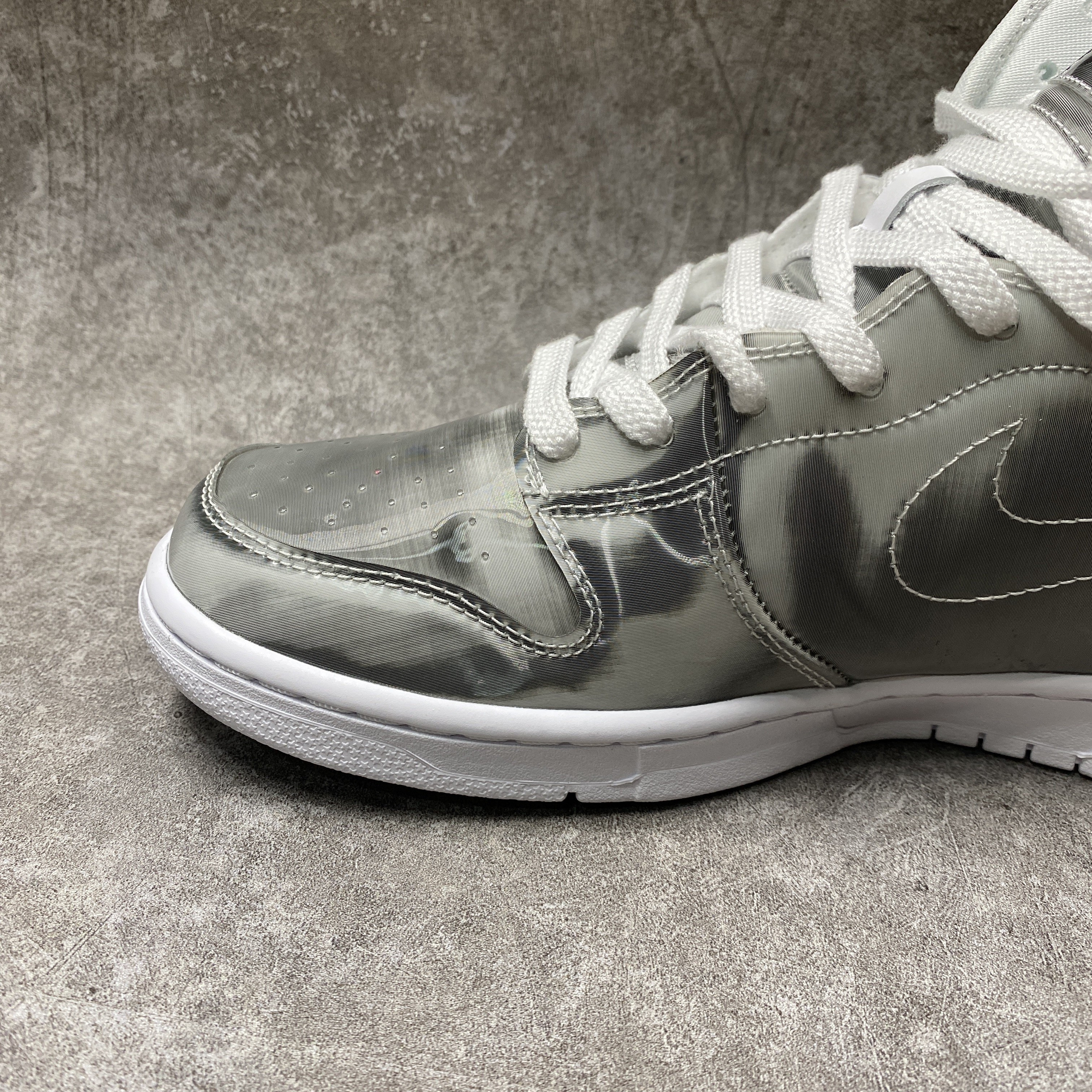 Nike Dunk High CLOT Metallic Silver