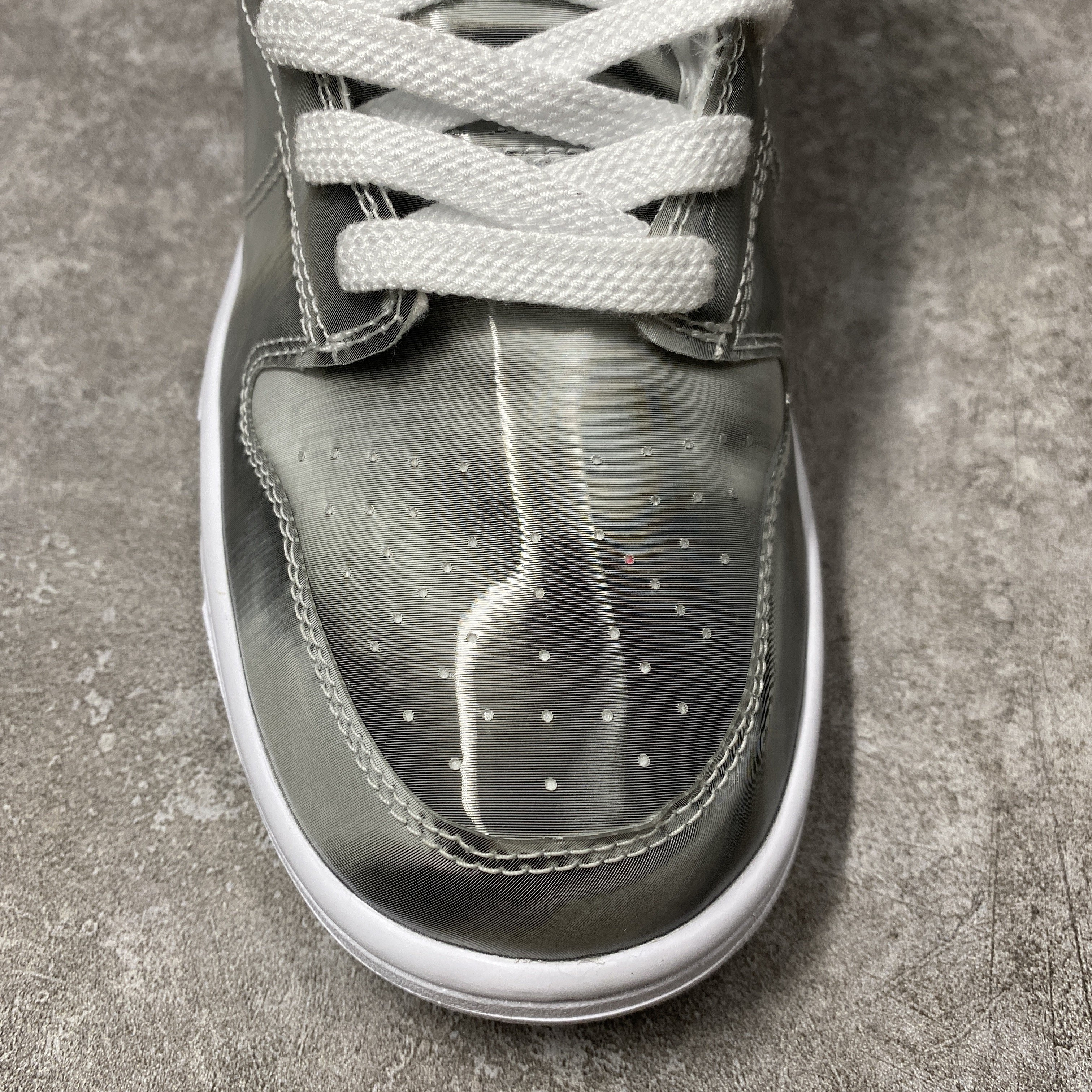 Nike Dunk High CLOT Metallic Silver