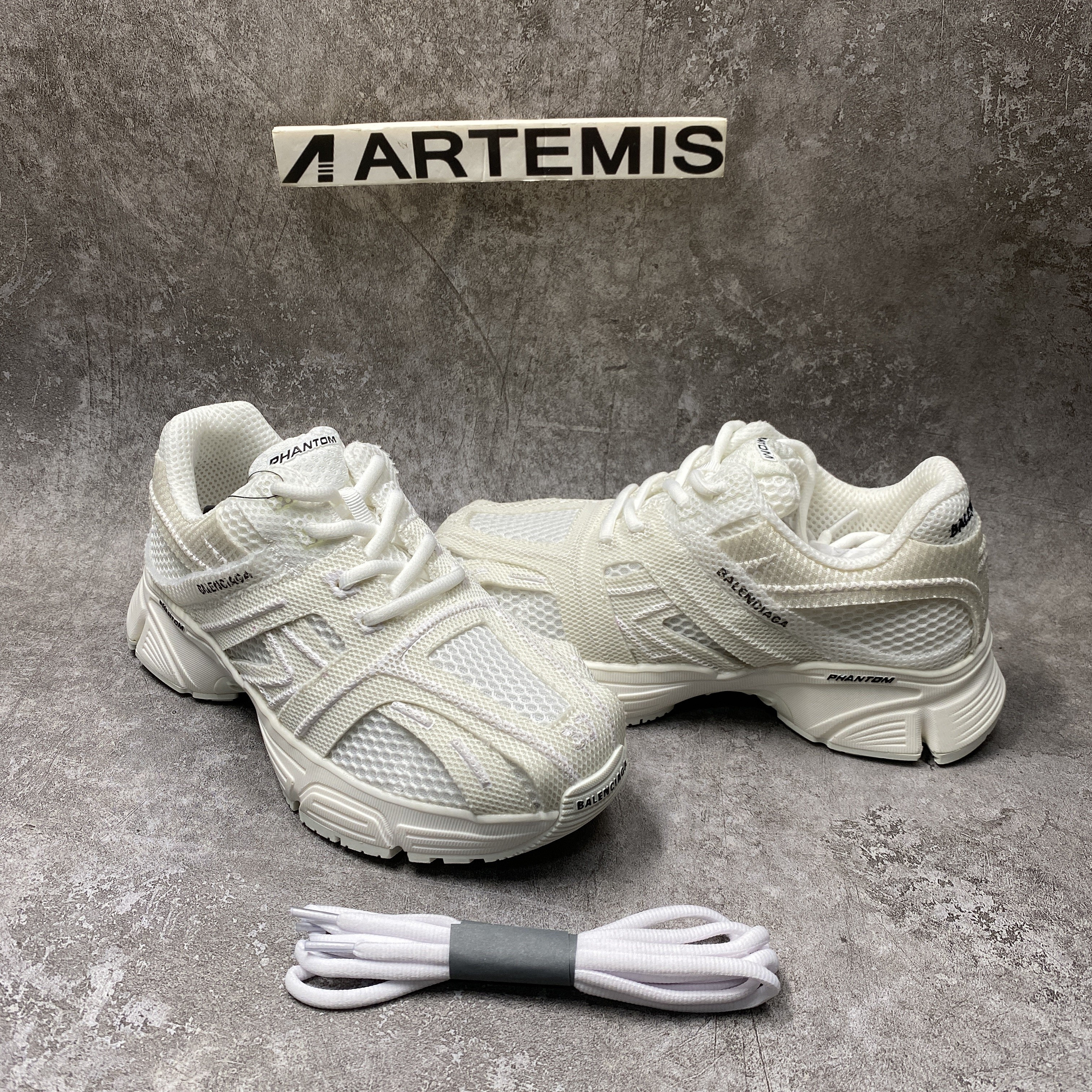 Balenciga Phantom Sneaker White