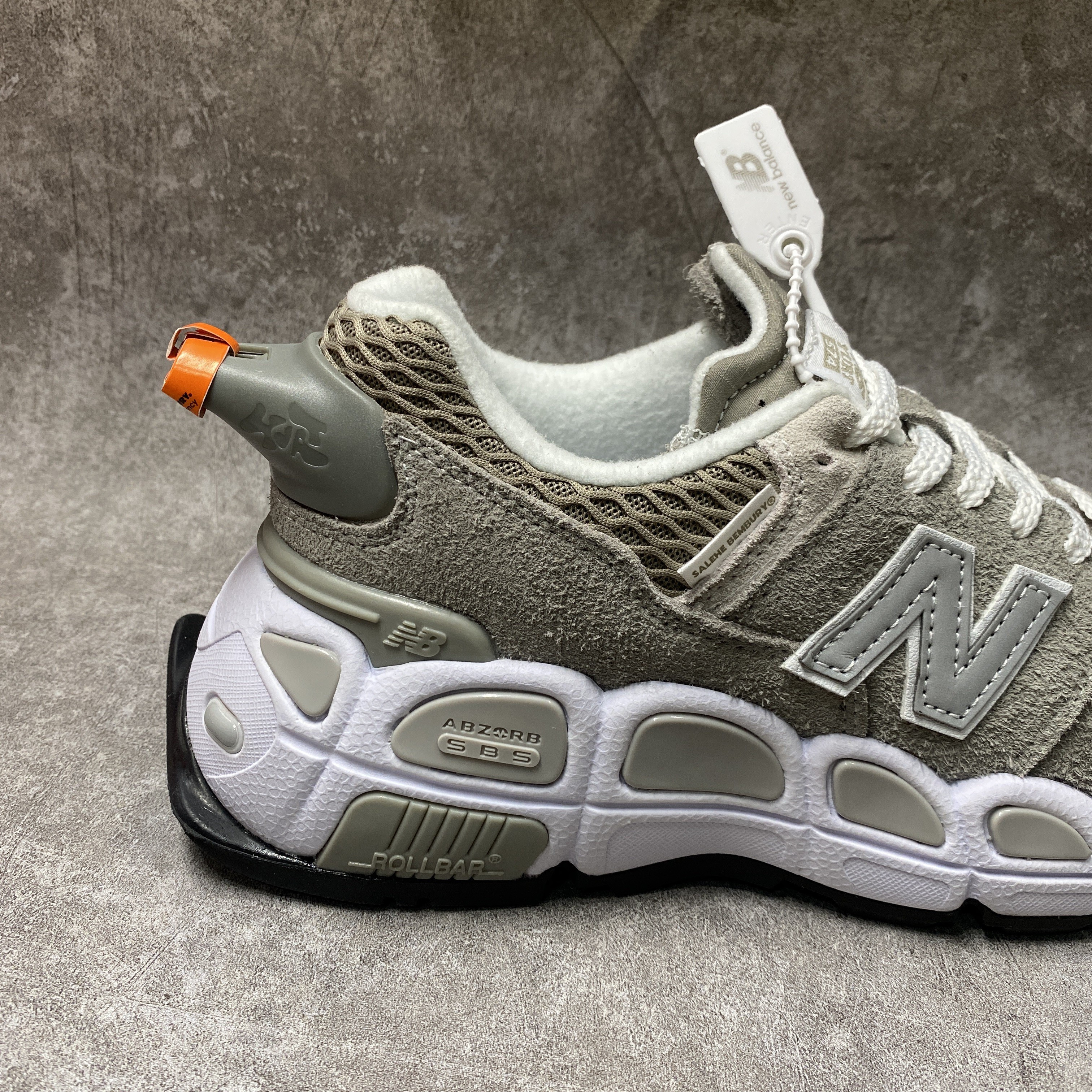 New Balance 574 Salehe Bembury Yurt Shark Skin