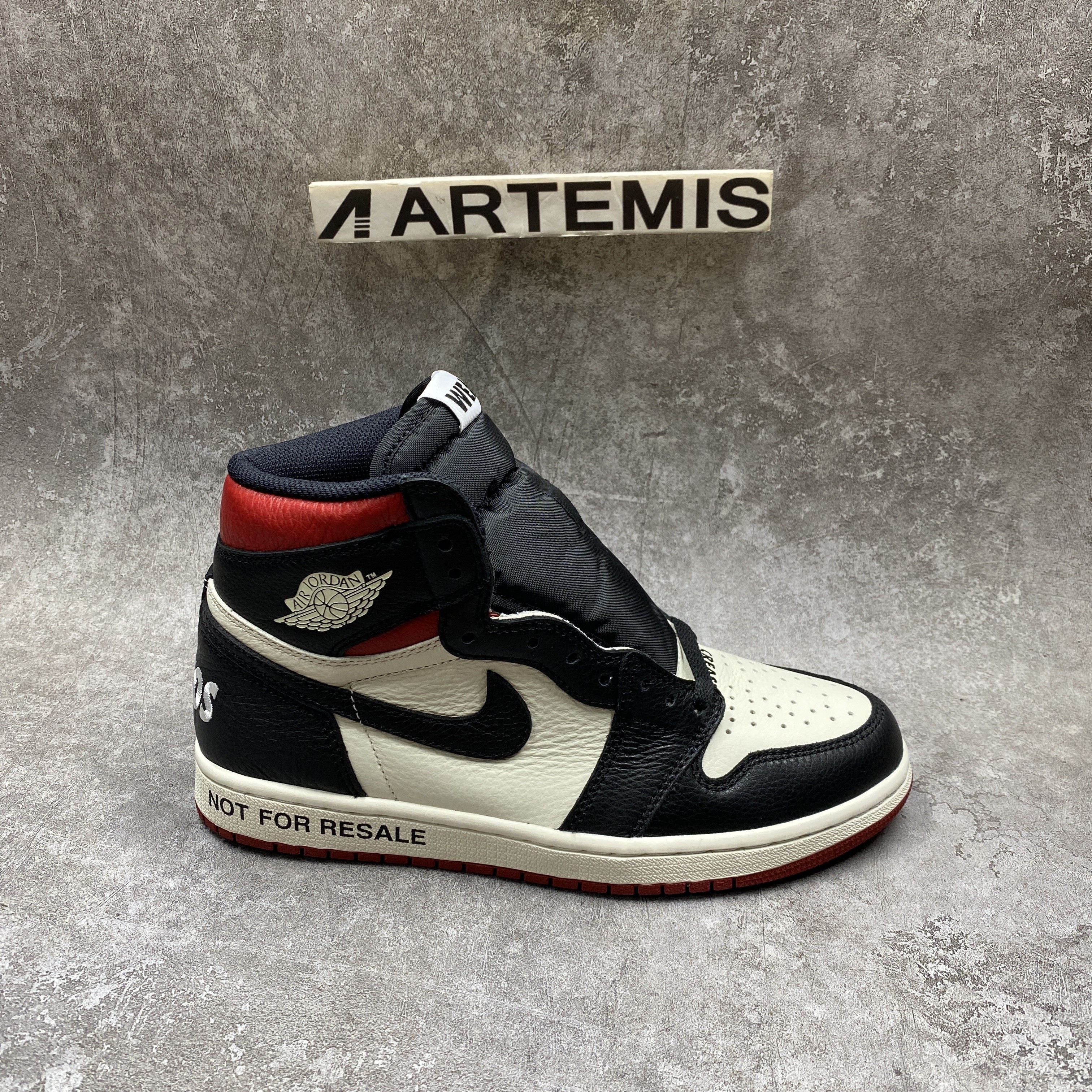 Air Jordan 1 Retro High "Not for Resale" Varsity Red