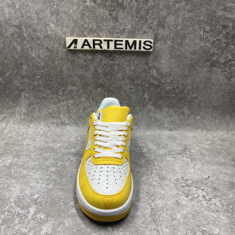 1V x Air Force 1 by Virgil Abloh Yellow